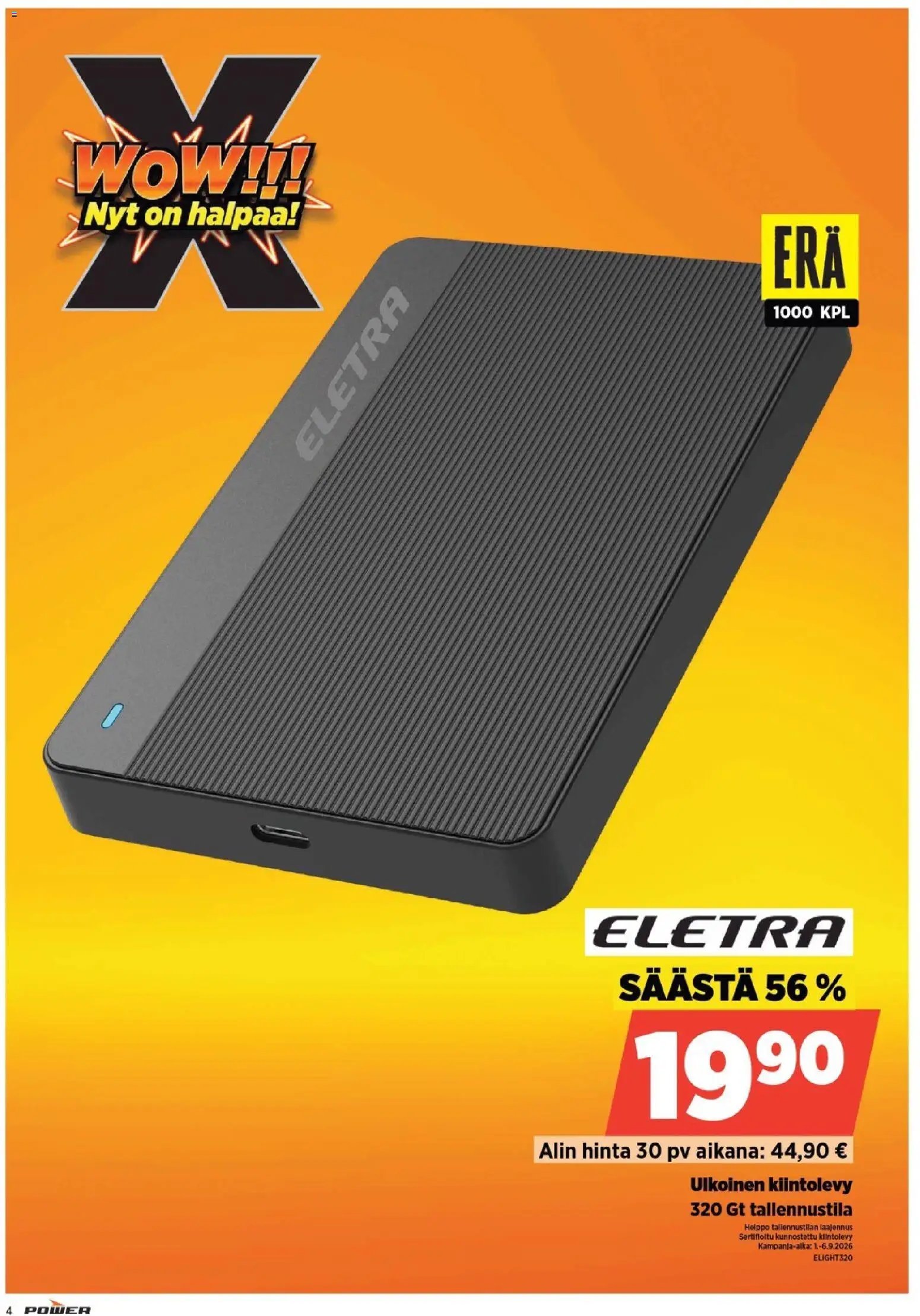 Power tarjoukset