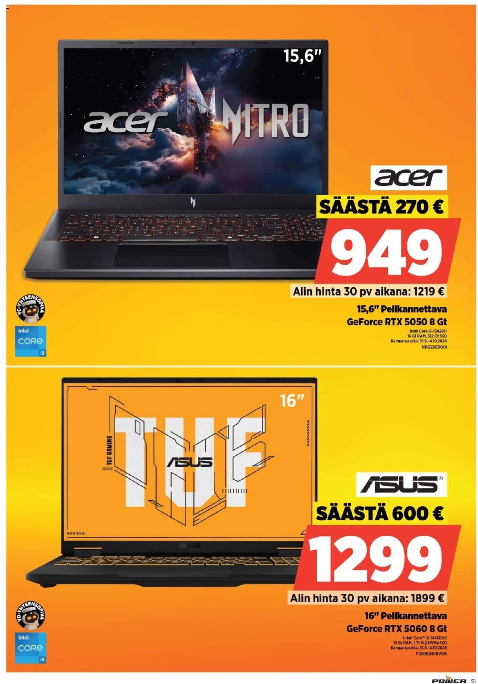 Power tarjoukset