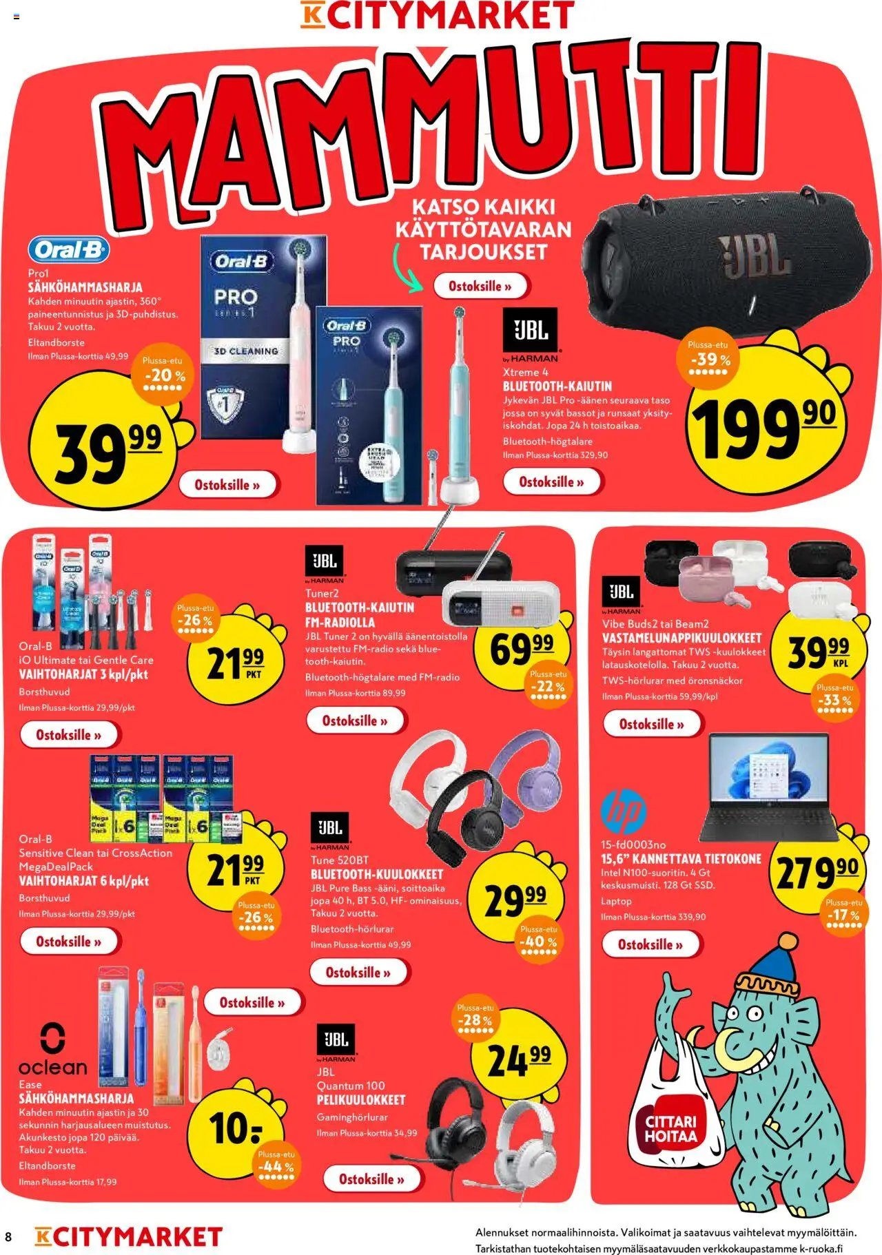 K-Citymarket tarjoukset (2025-08-04 - 2025-08-17)