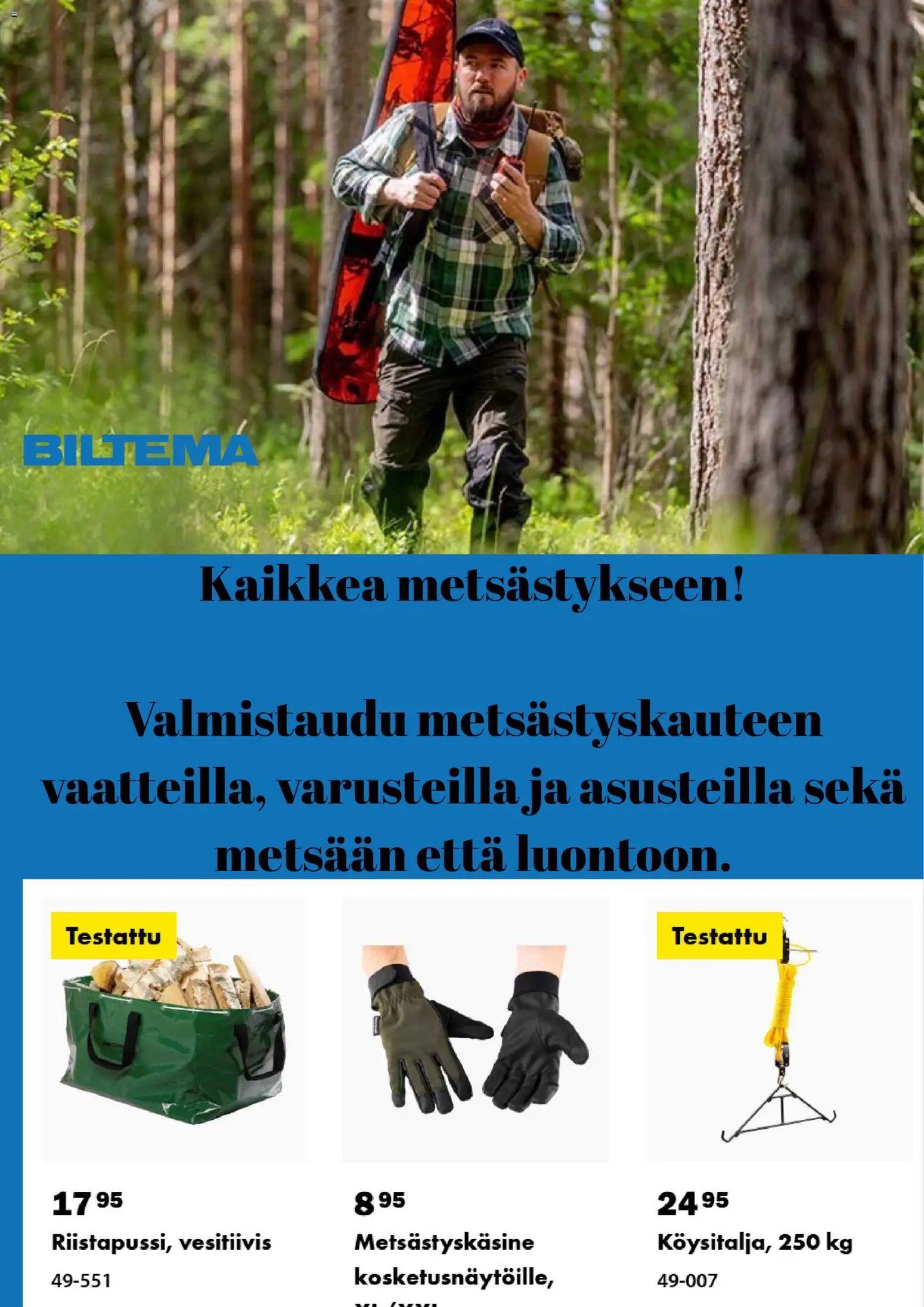Biltema tarjoukset