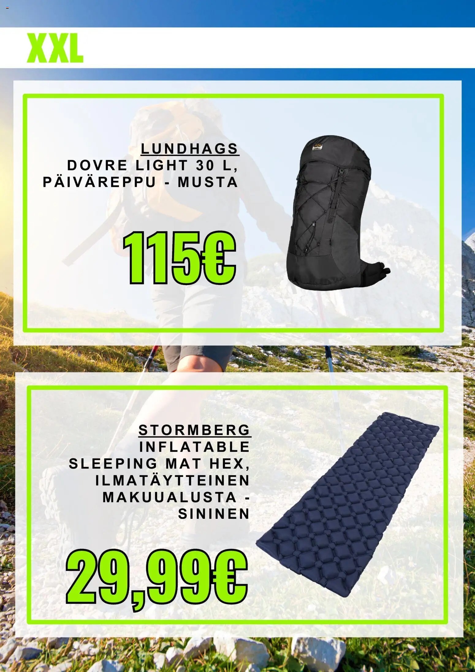 XXL tarjoukset