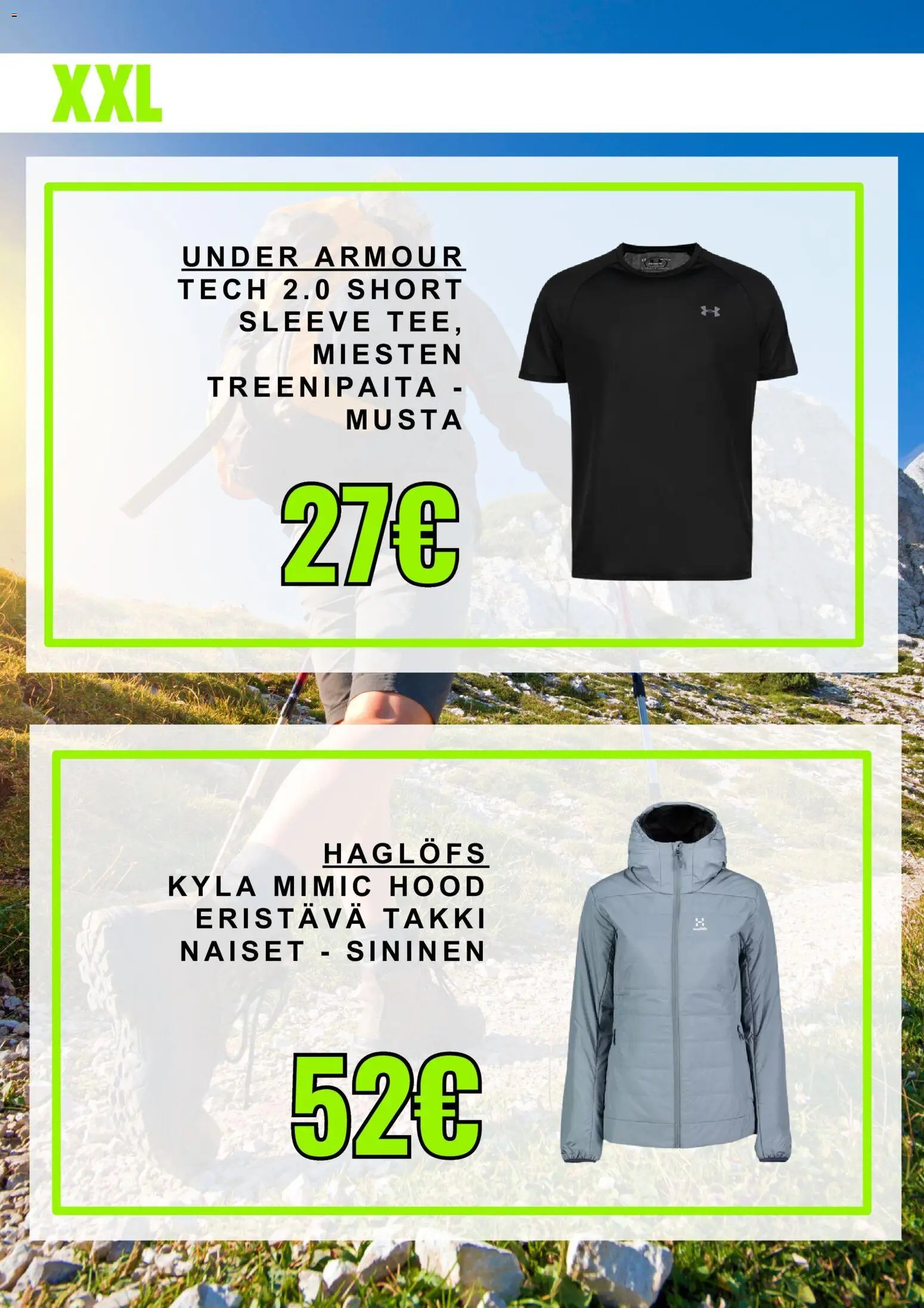 XXL tarjoukset