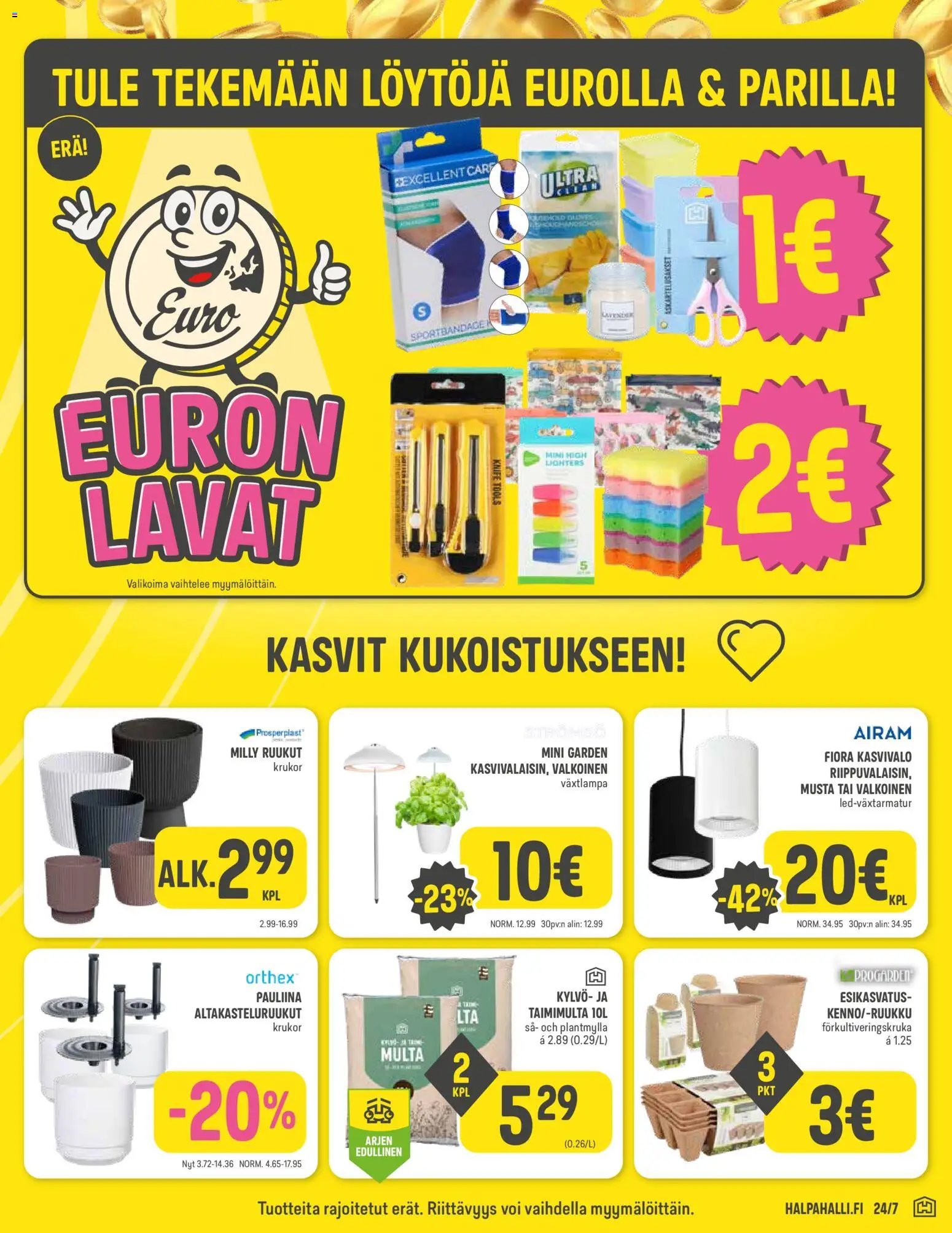 Halpa Halli tarjoukset