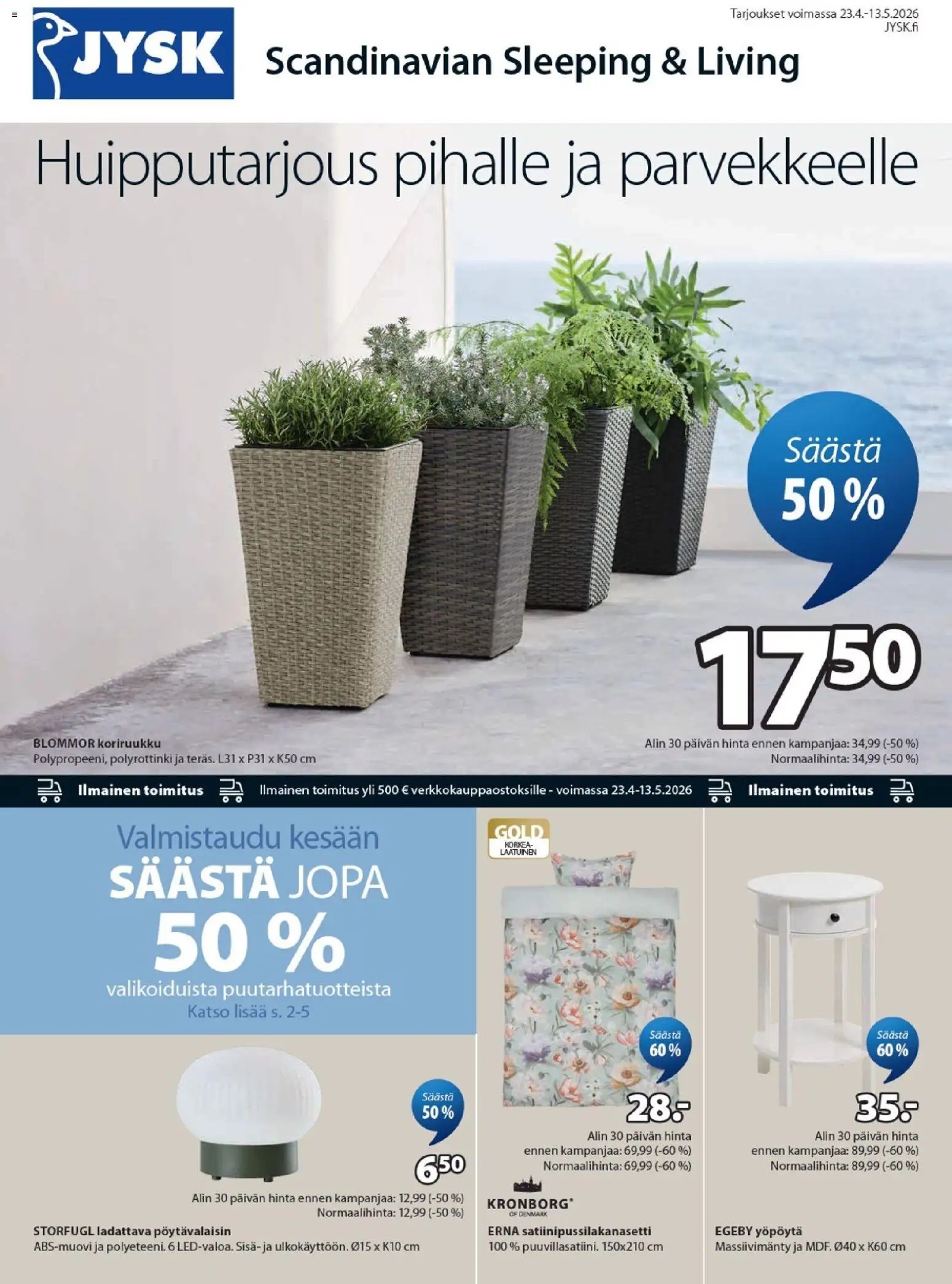 JYSK tarjoukset