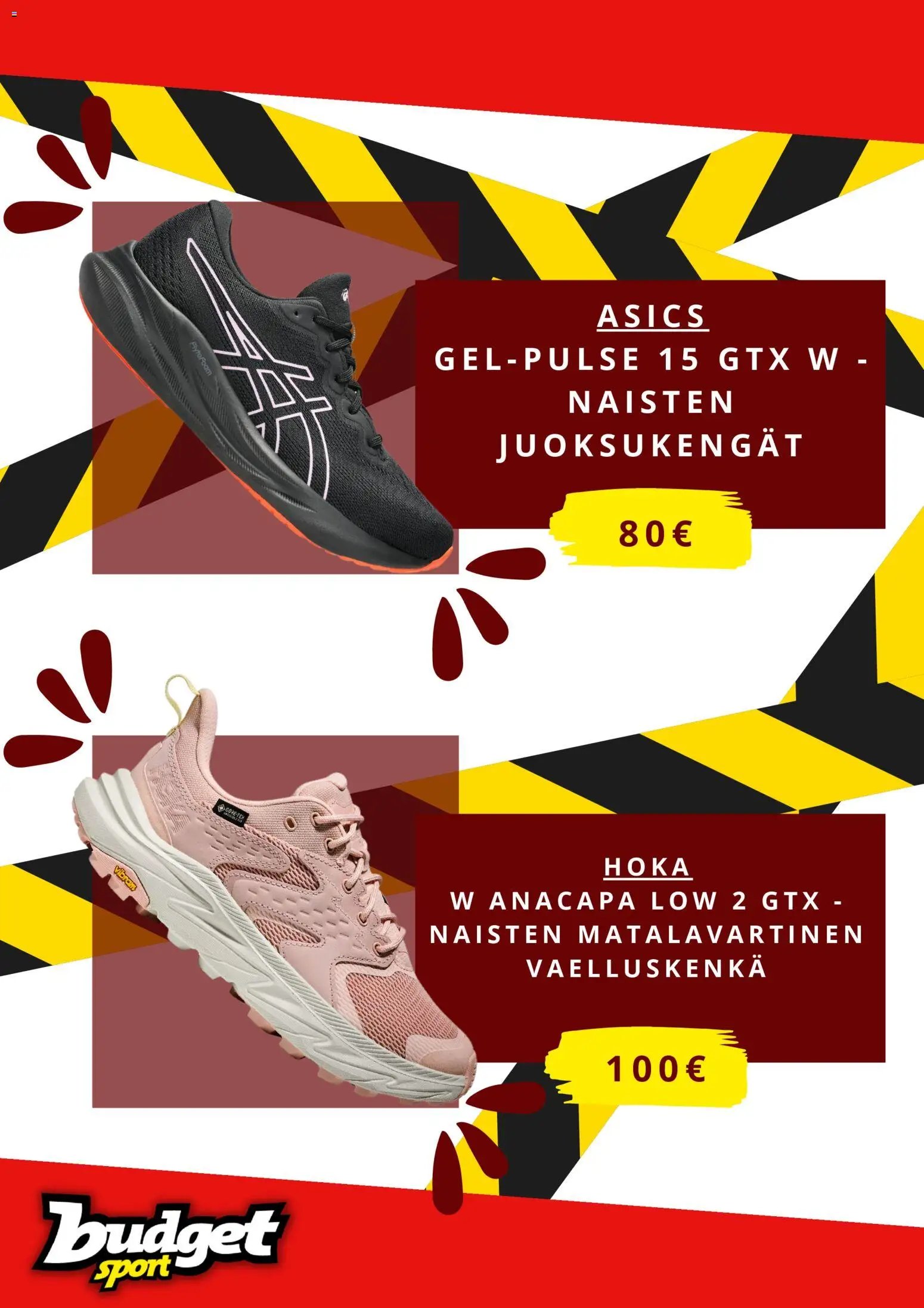 Budget Sport tarjoukset