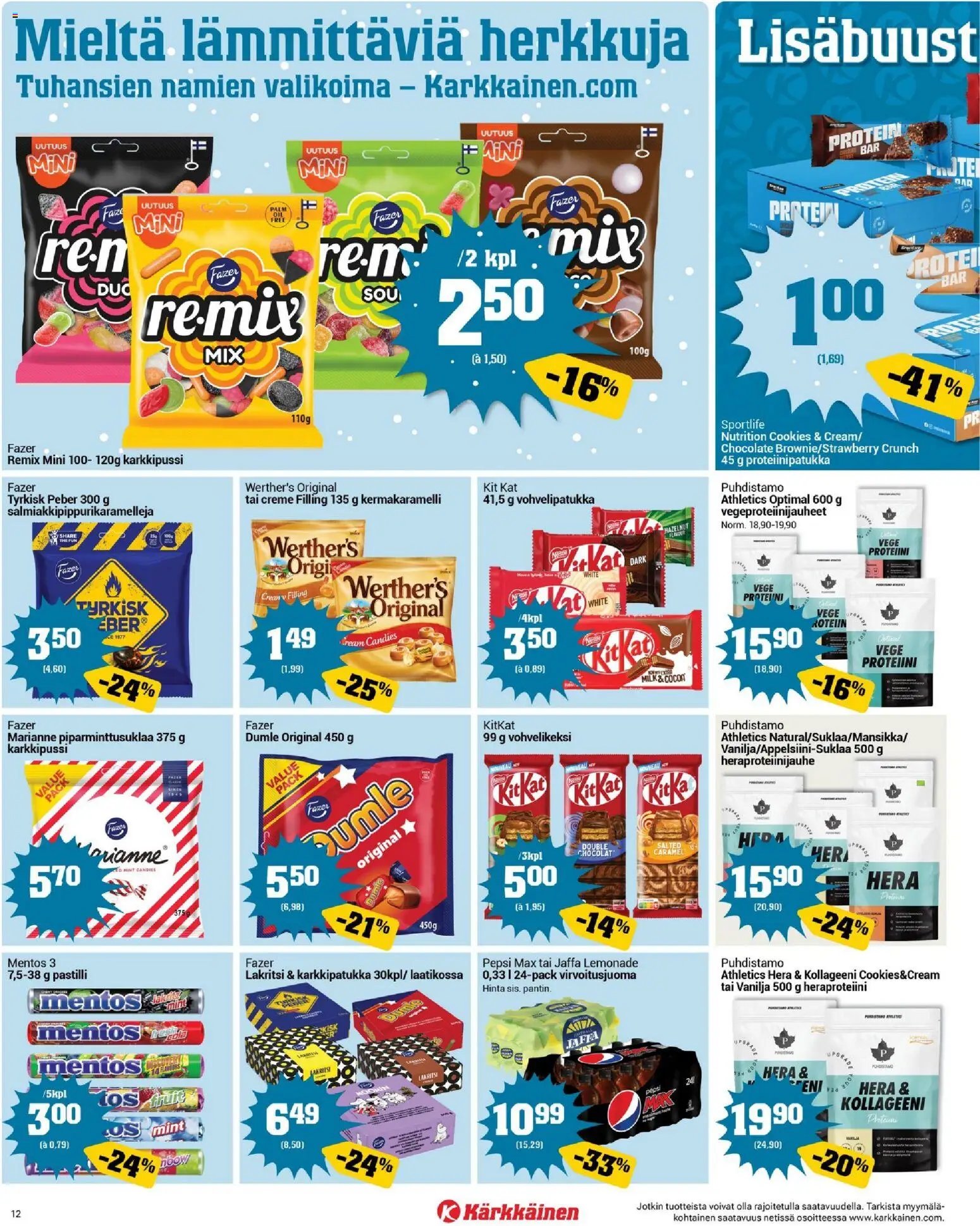 Kärkkäinen tarjoukset