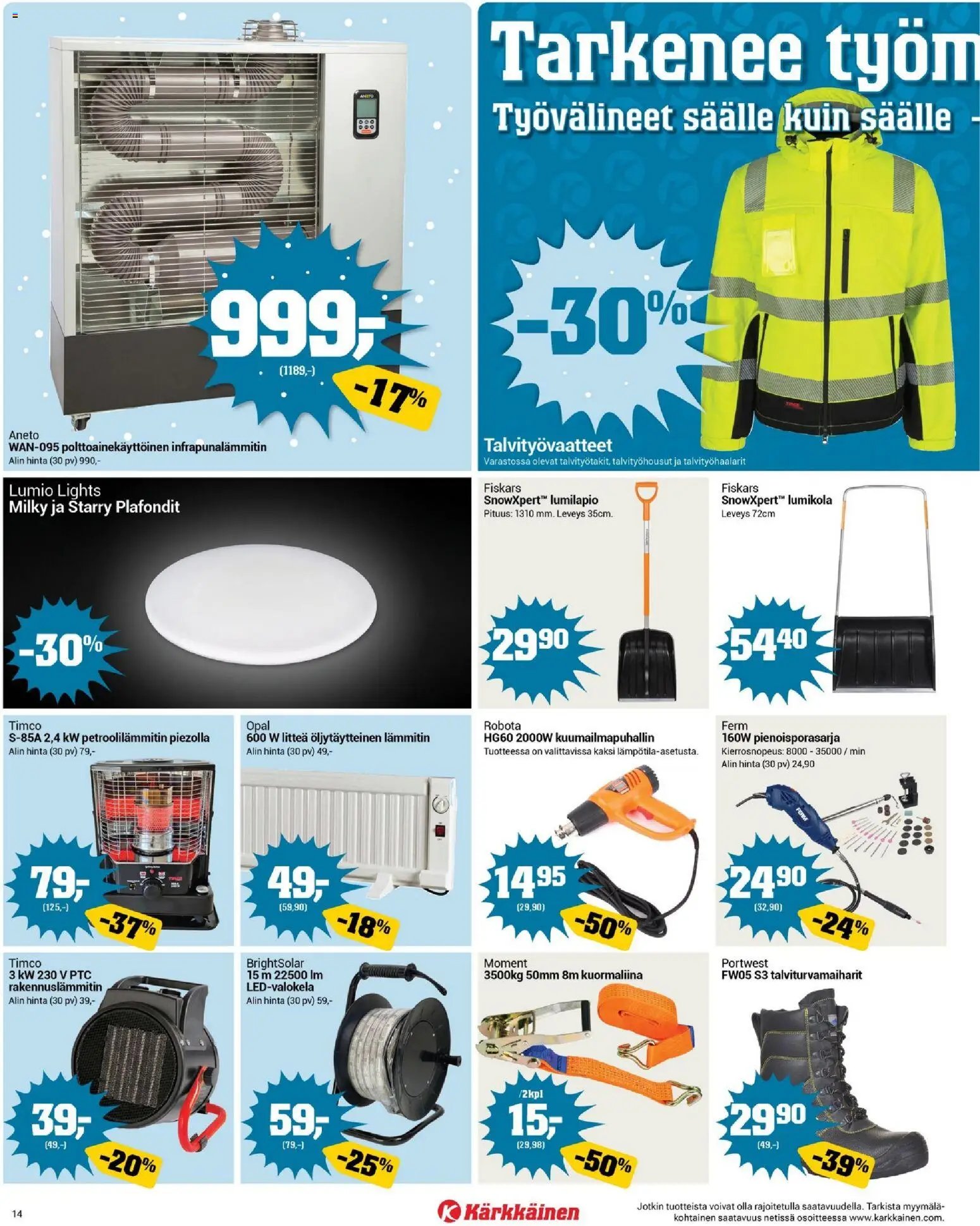 Kärkkäinen tarjoukset