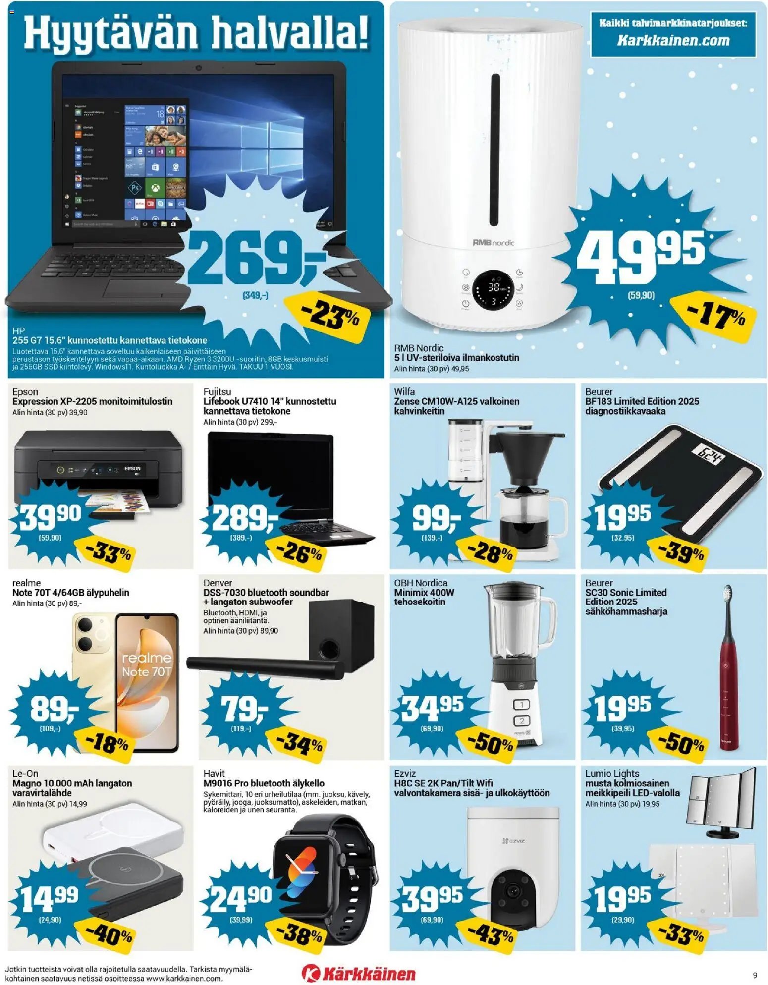 Kärkkäinen tarjoukset