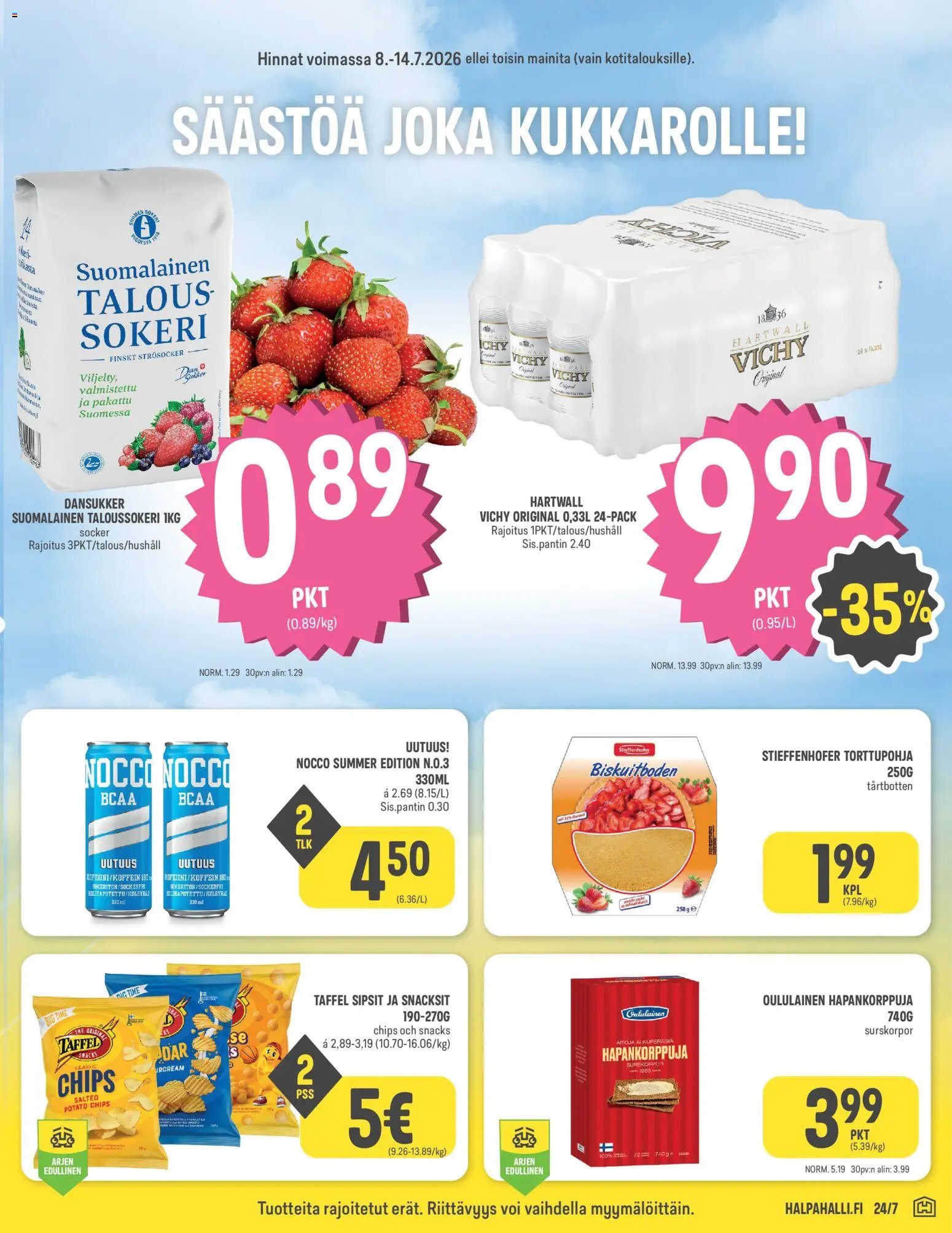 Halpa Halli tarjoukset