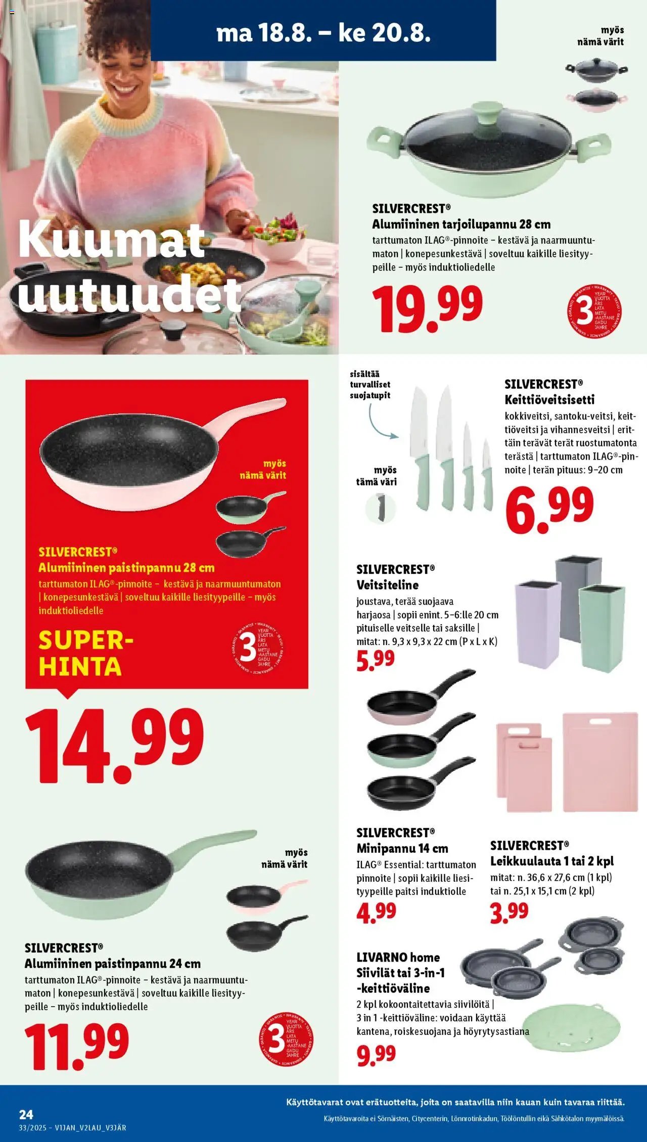 Lidl tarjoukset - Helsinki (2025-08-14 - 2025-08-20)