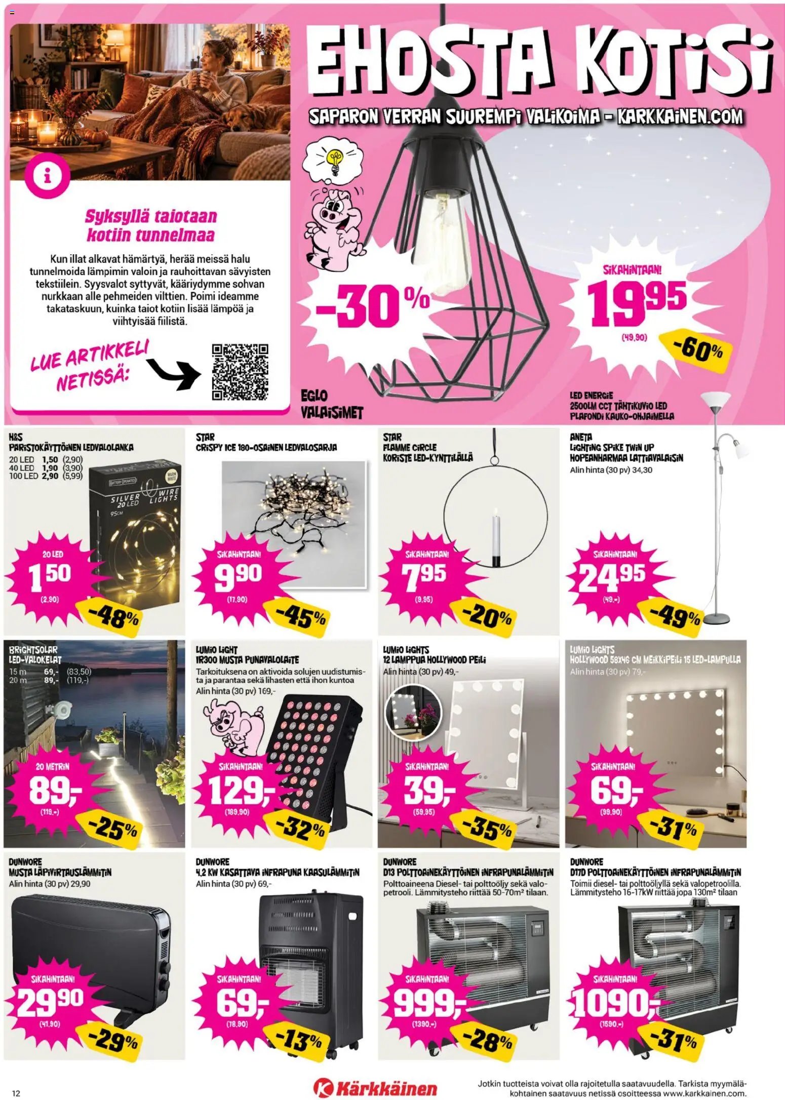 Kärkkäinen tarjoukset