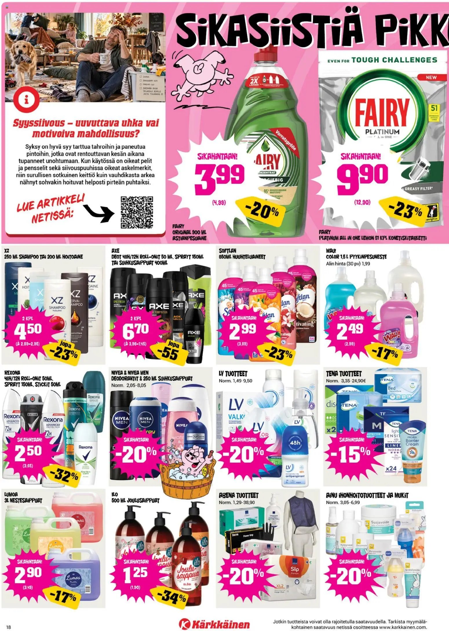 Kärkkäinen tarjoukset