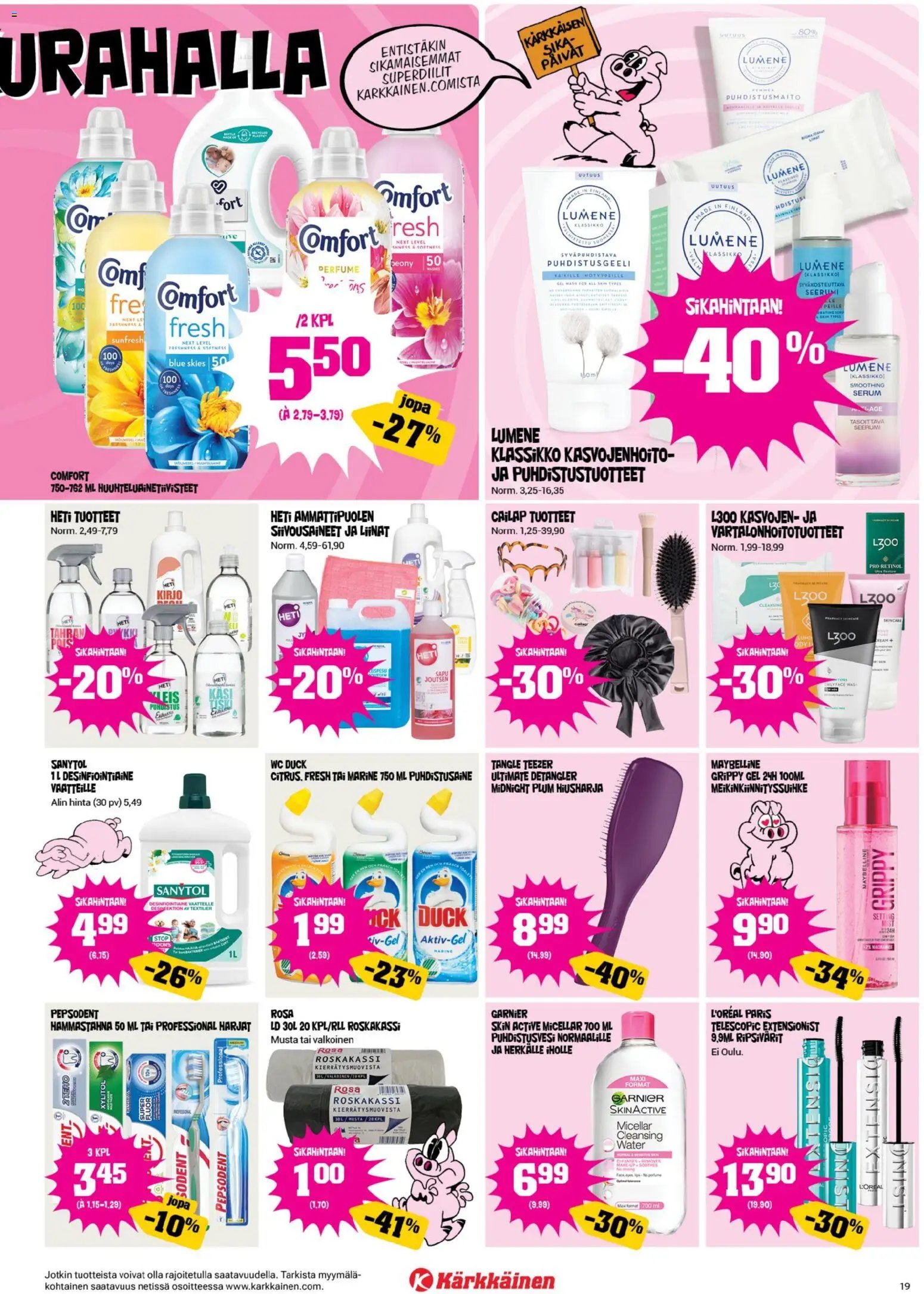 Kärkkäinen tarjoukset