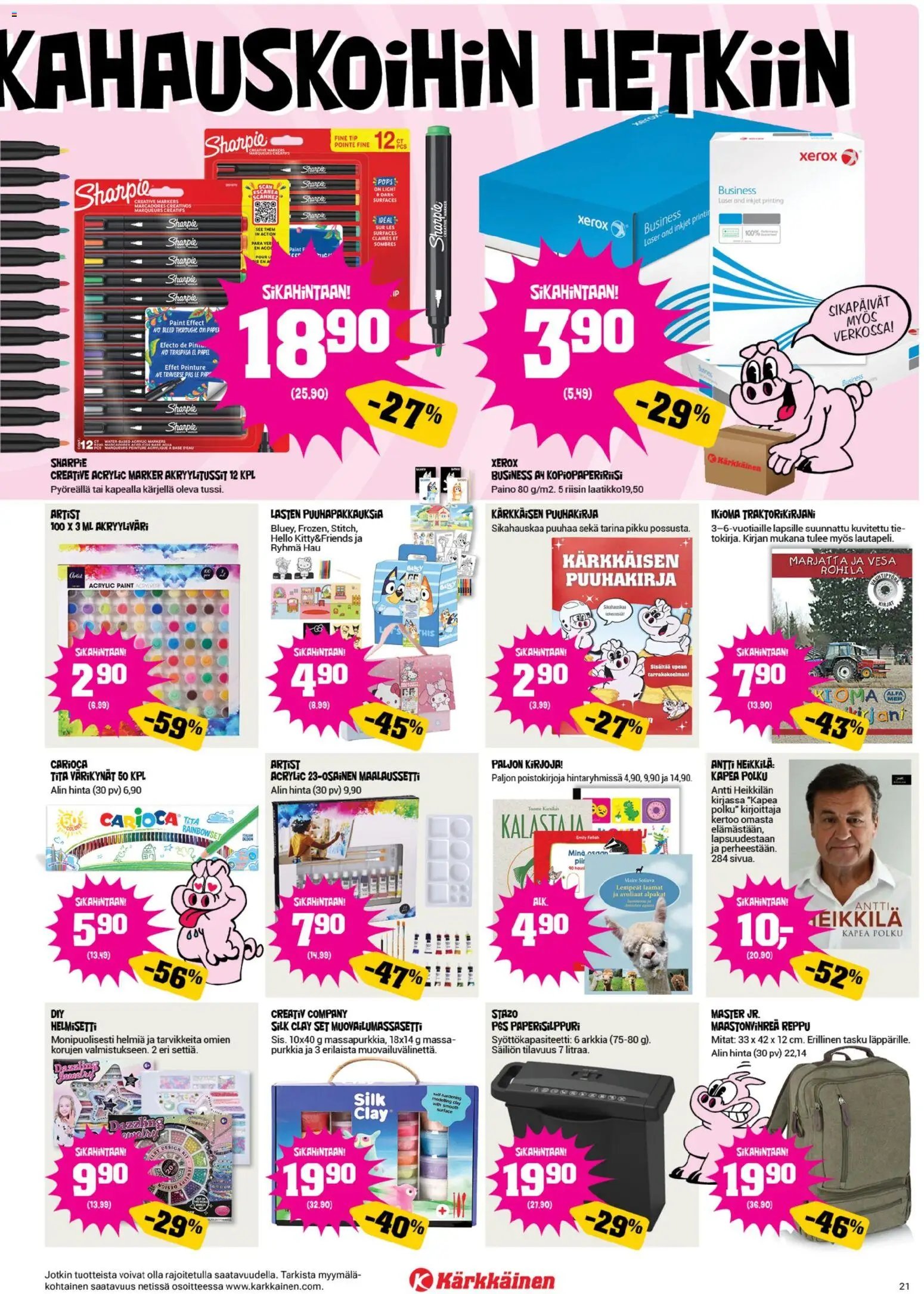 Kärkkäinen tarjoukset