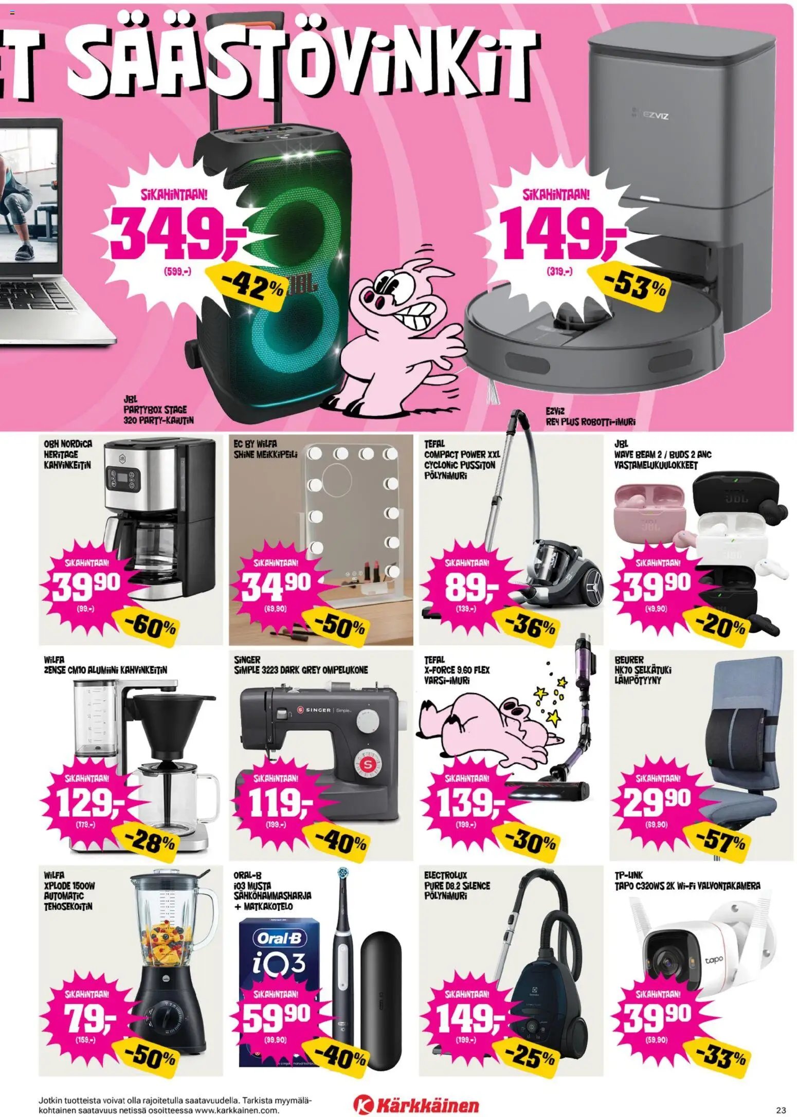 Kärkkäinen tarjoukset