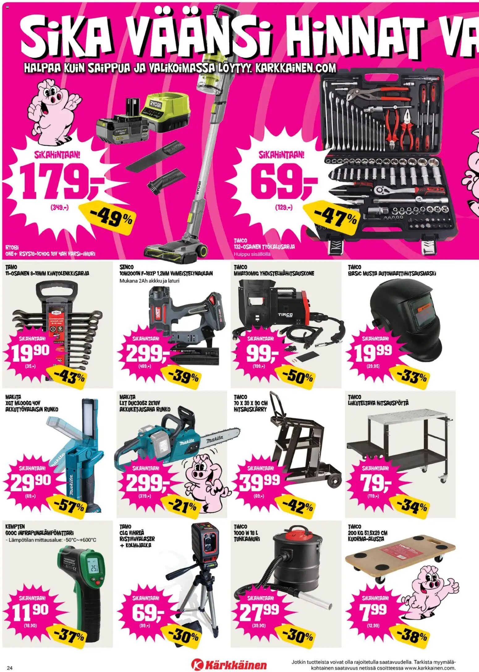 Kärkkäinen tarjoukset