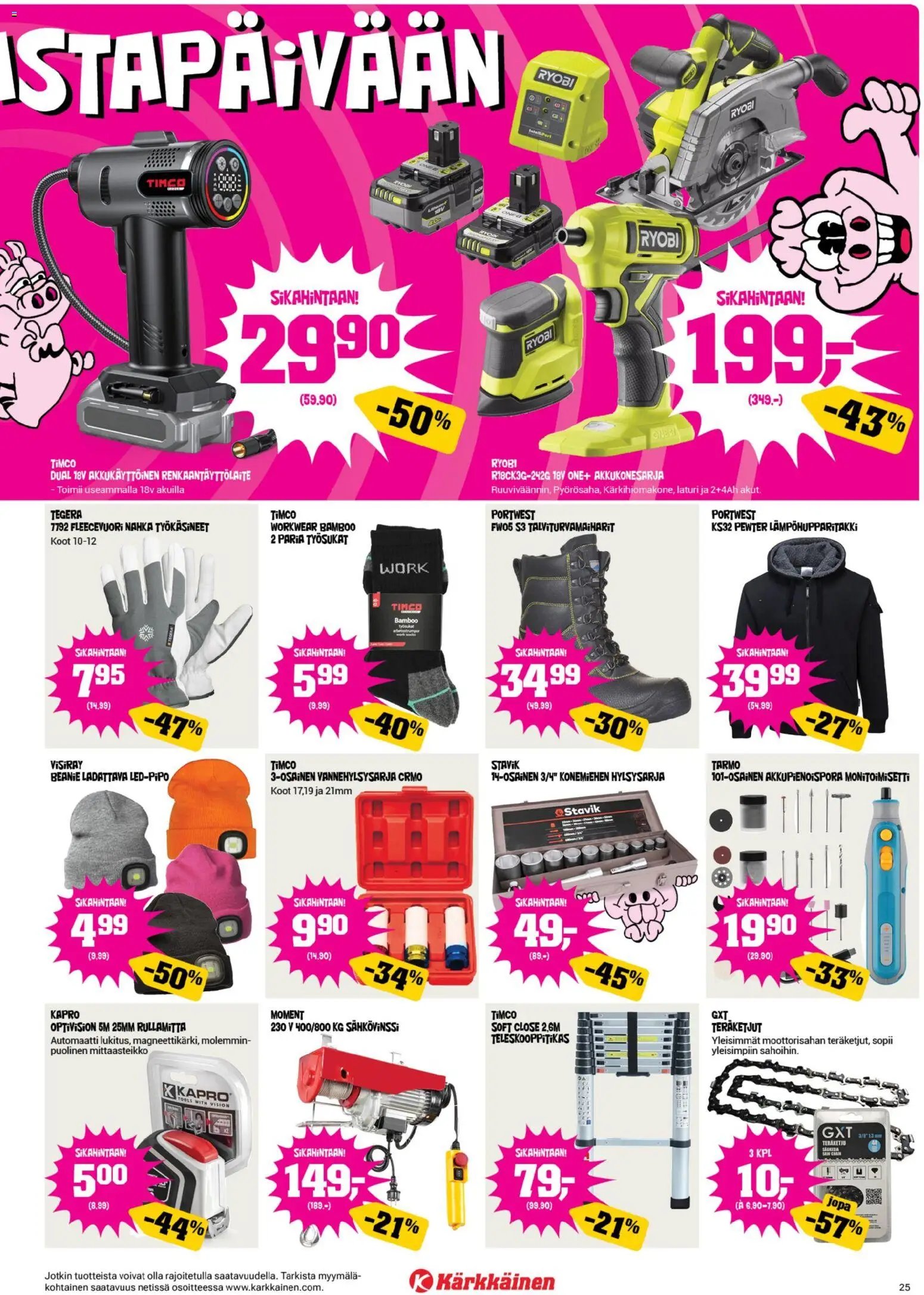 Kärkkäinen tarjoukset
