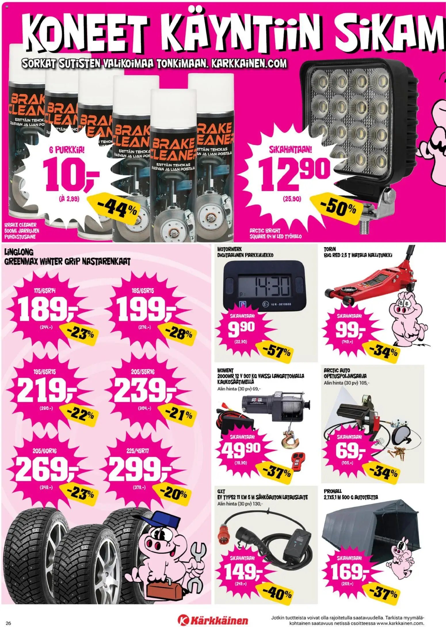 Kärkkäinen tarjoukset