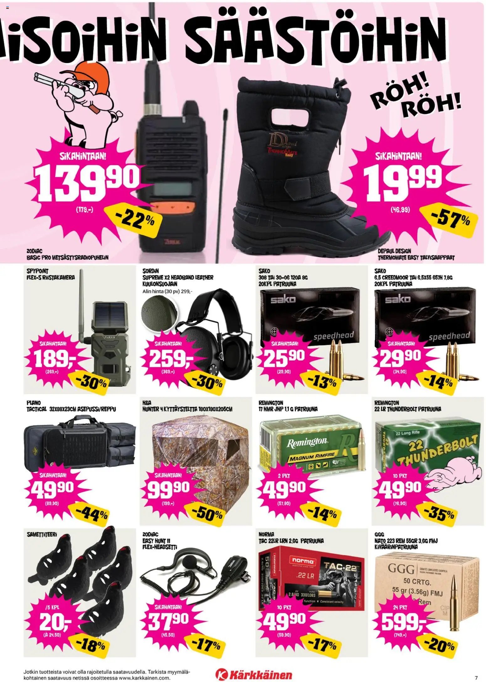 Kärkkäinen tarjoukset