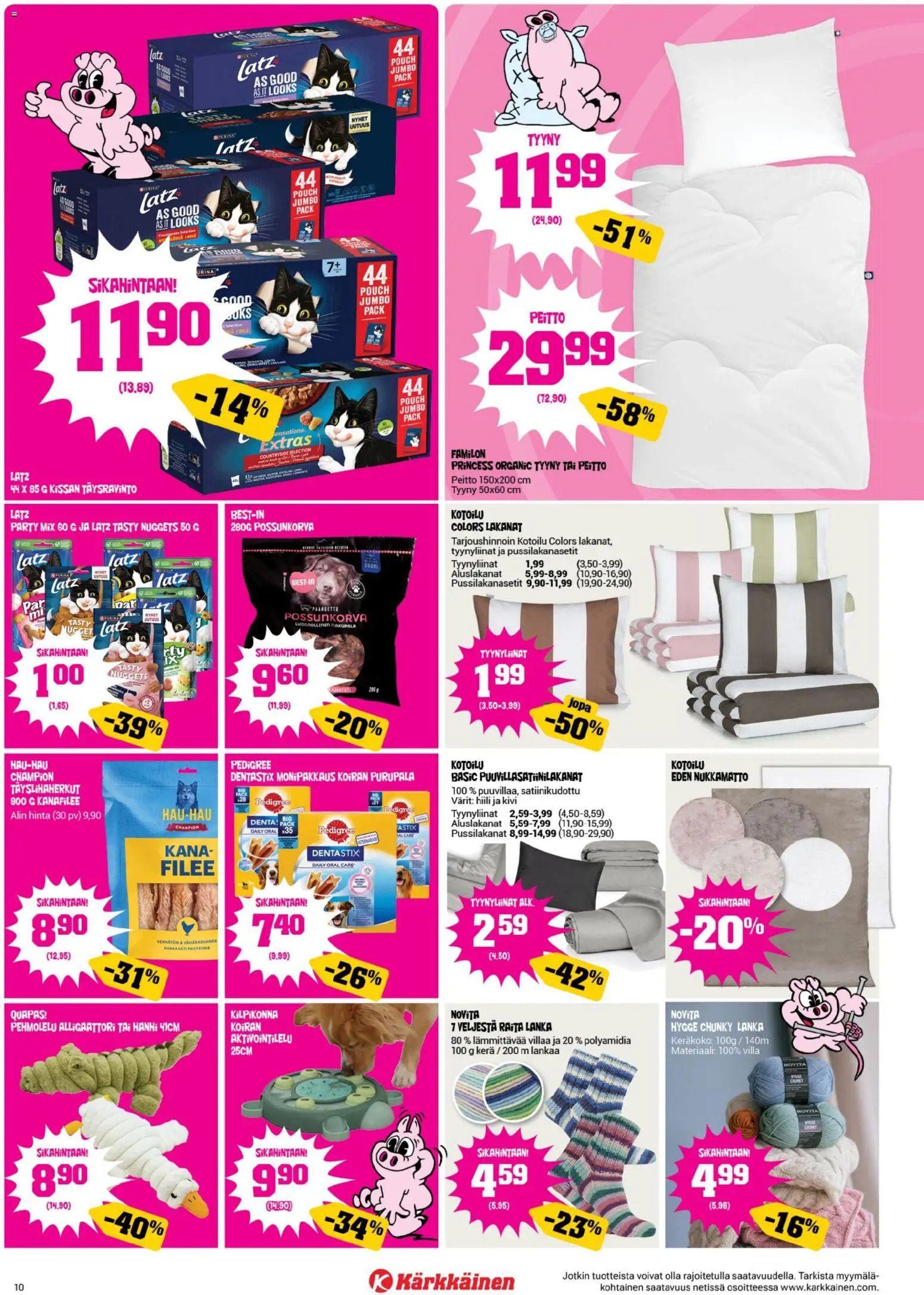 Kärkkäinen tarjoukset