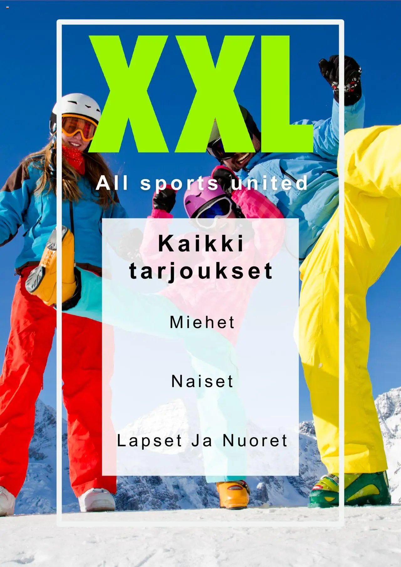 XXL tarjoukset