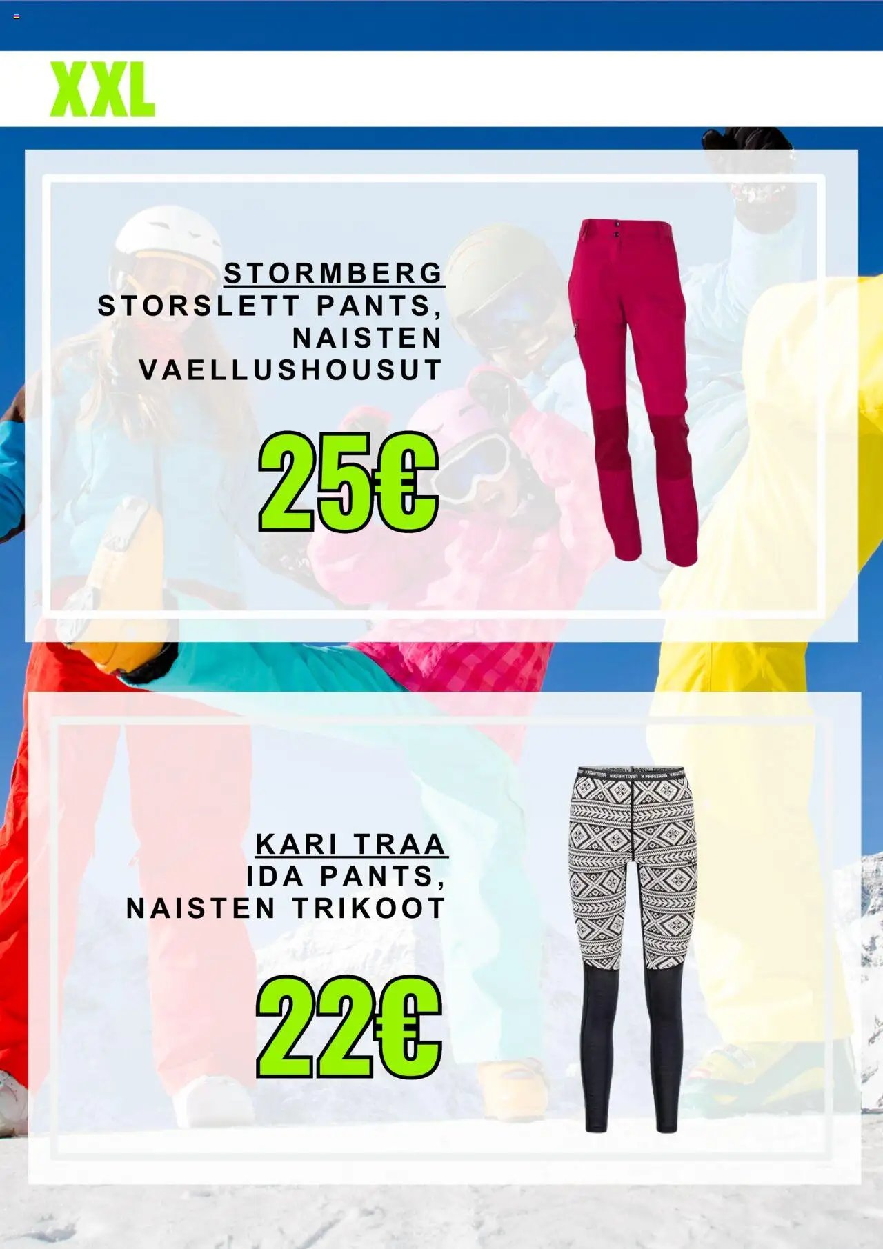 XXL tarjoukset