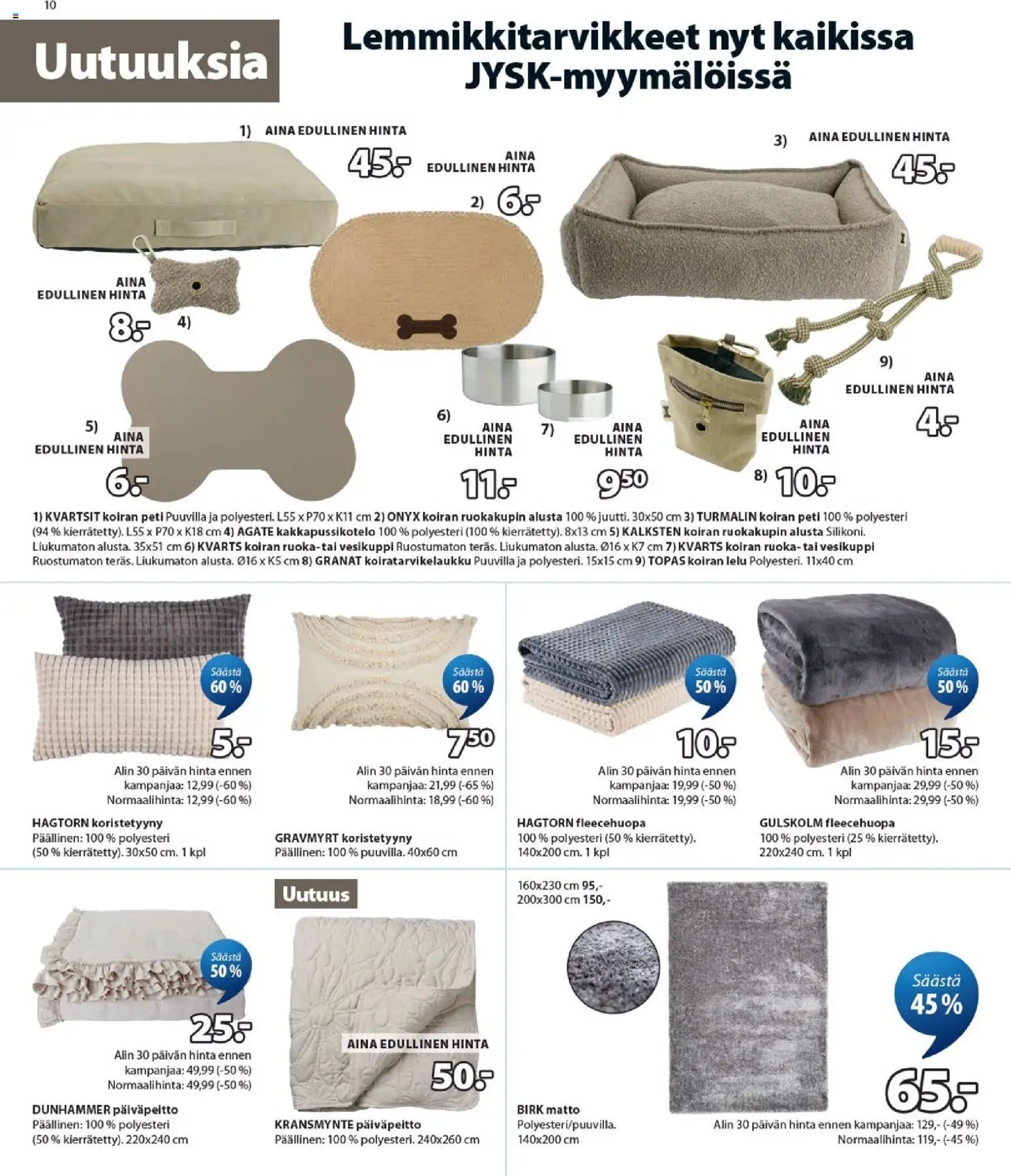 JYSK tarjoukset