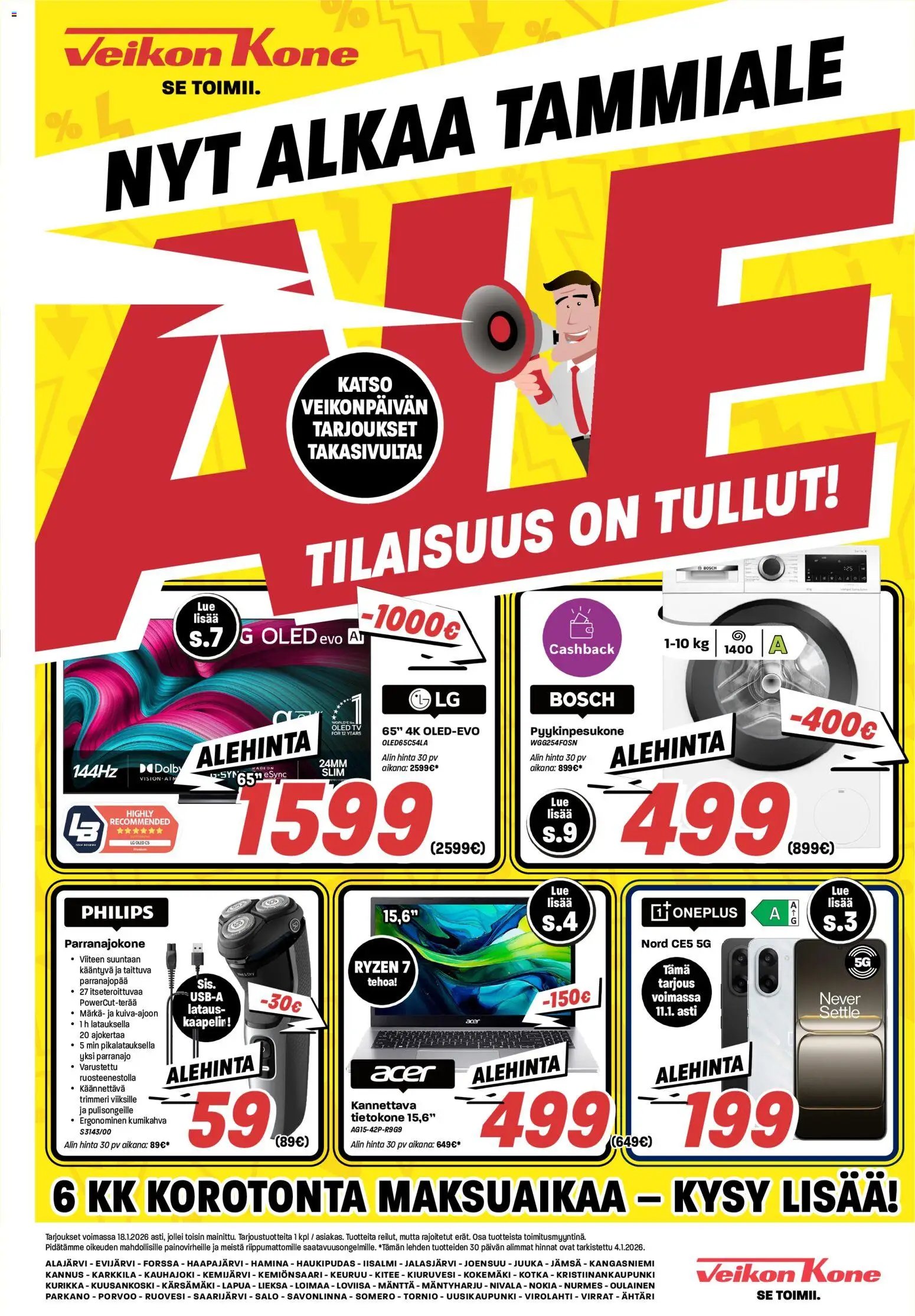 Veikon Kone tarjoukset