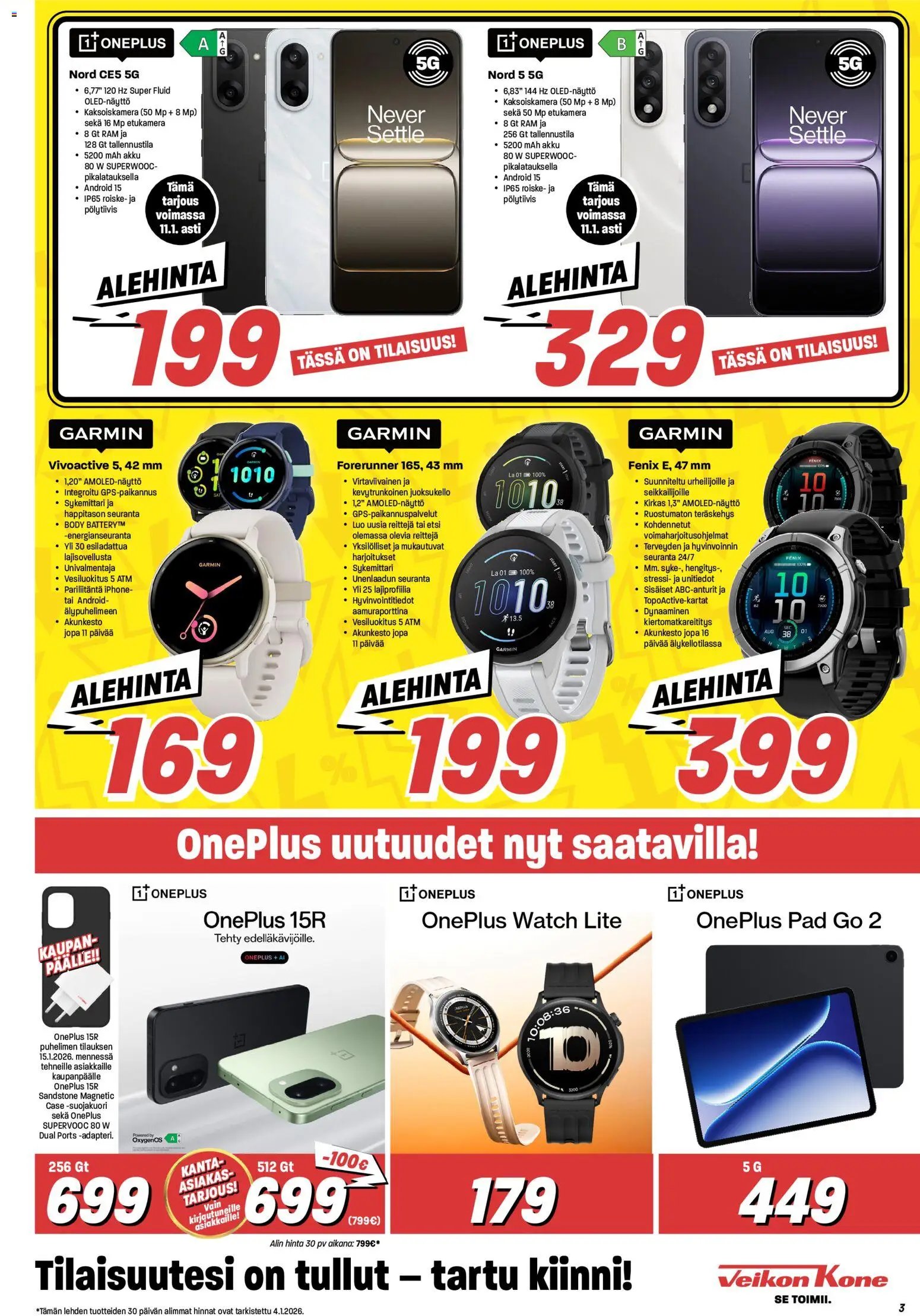 Veikon Kone tarjoukset