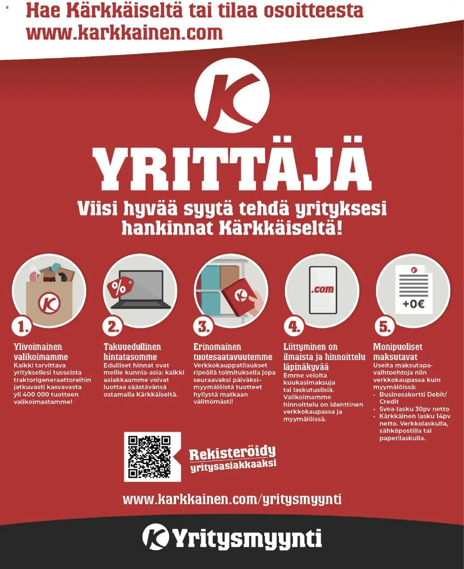 Kärkkäinen tarjoukset