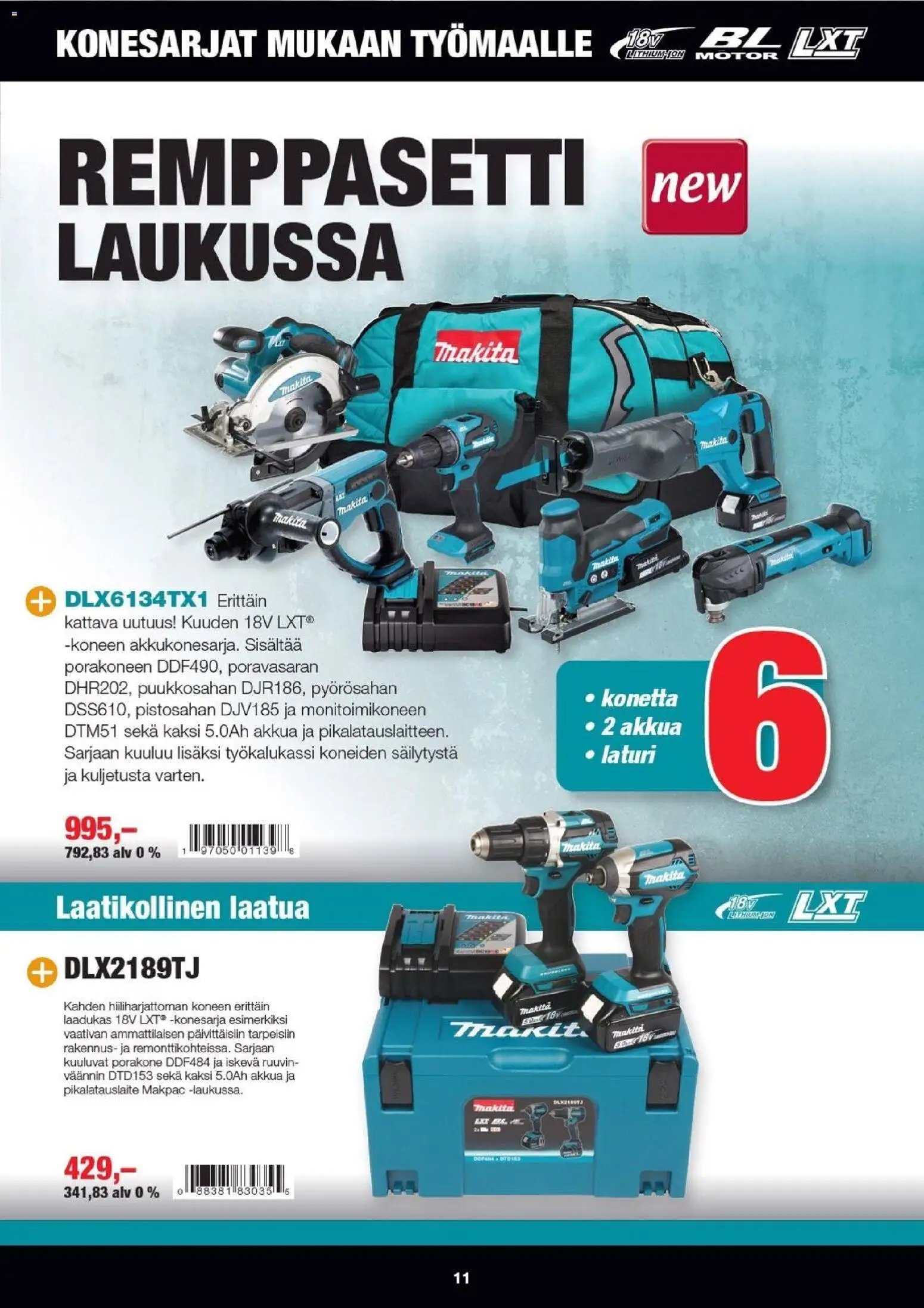 Makita tarjoukset