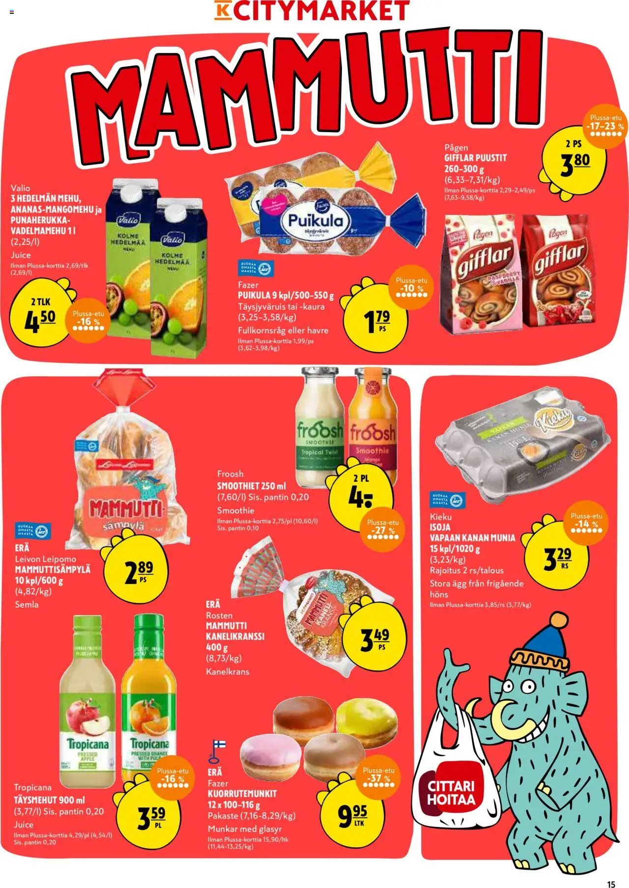 K-Citymarket tarjoukset (2025-08-14 - 2025-08-17)