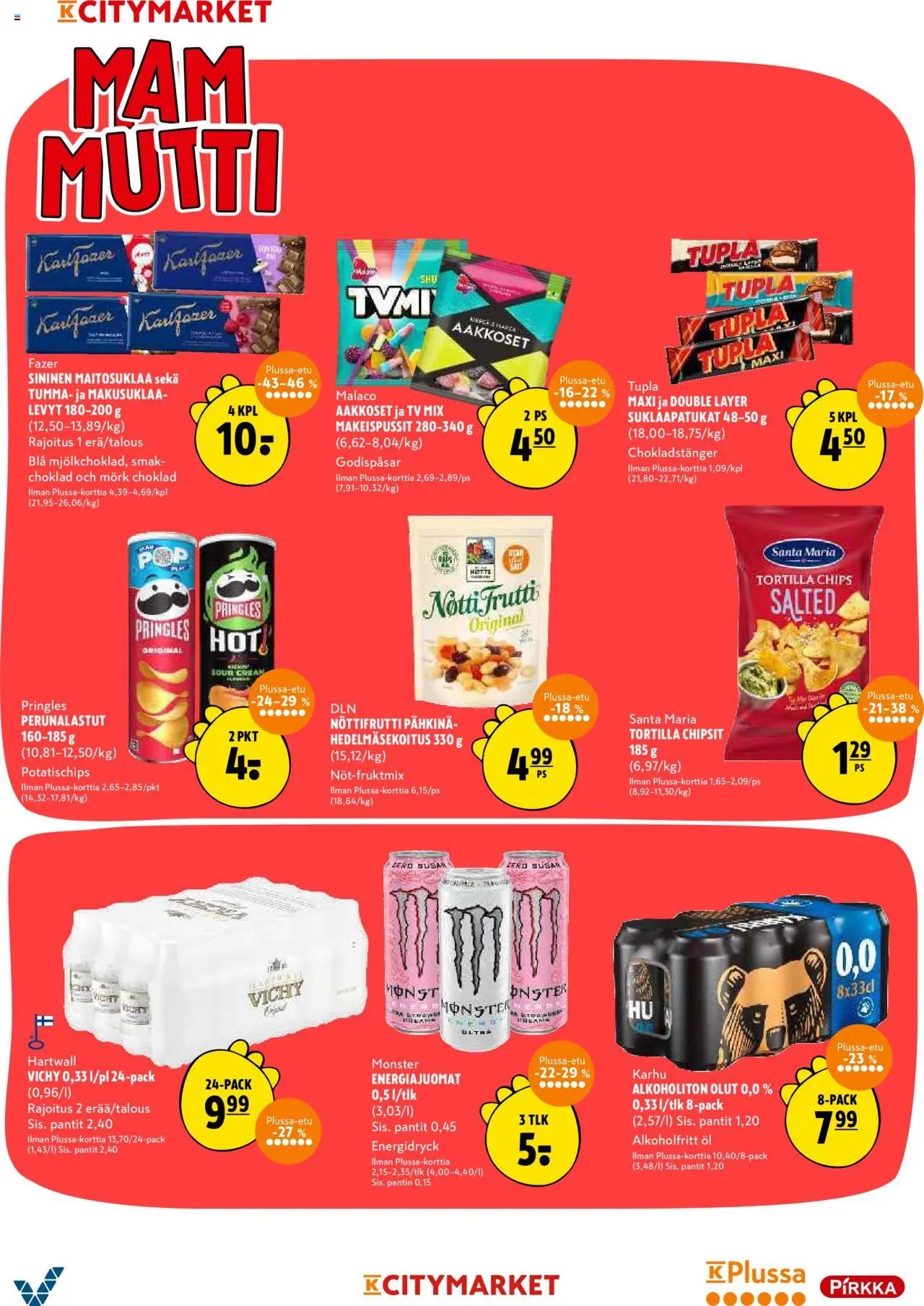 K-Citymarket tarjoukset (2025-08-14 - 2025-08-17)