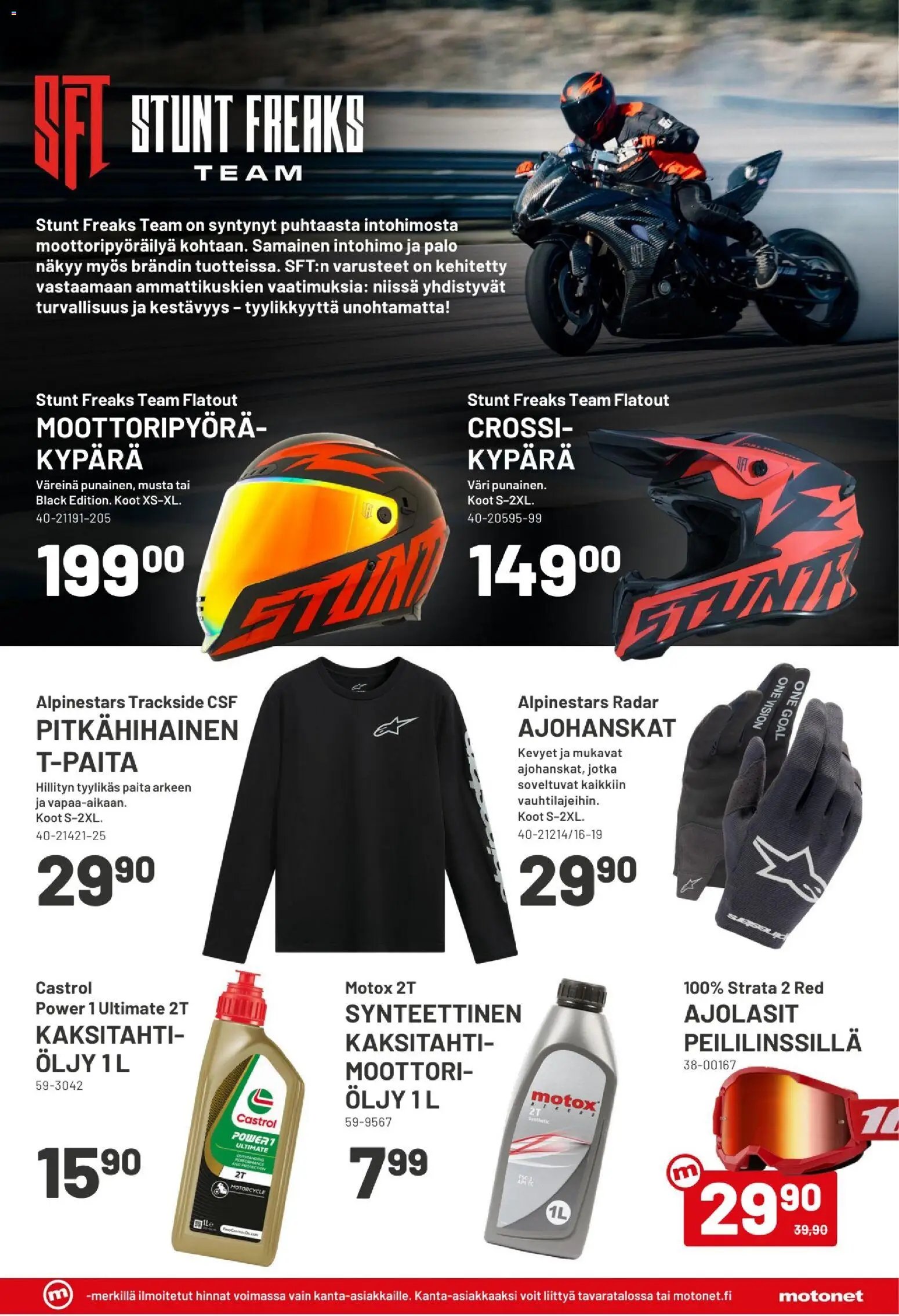 Motonet tarjoukset