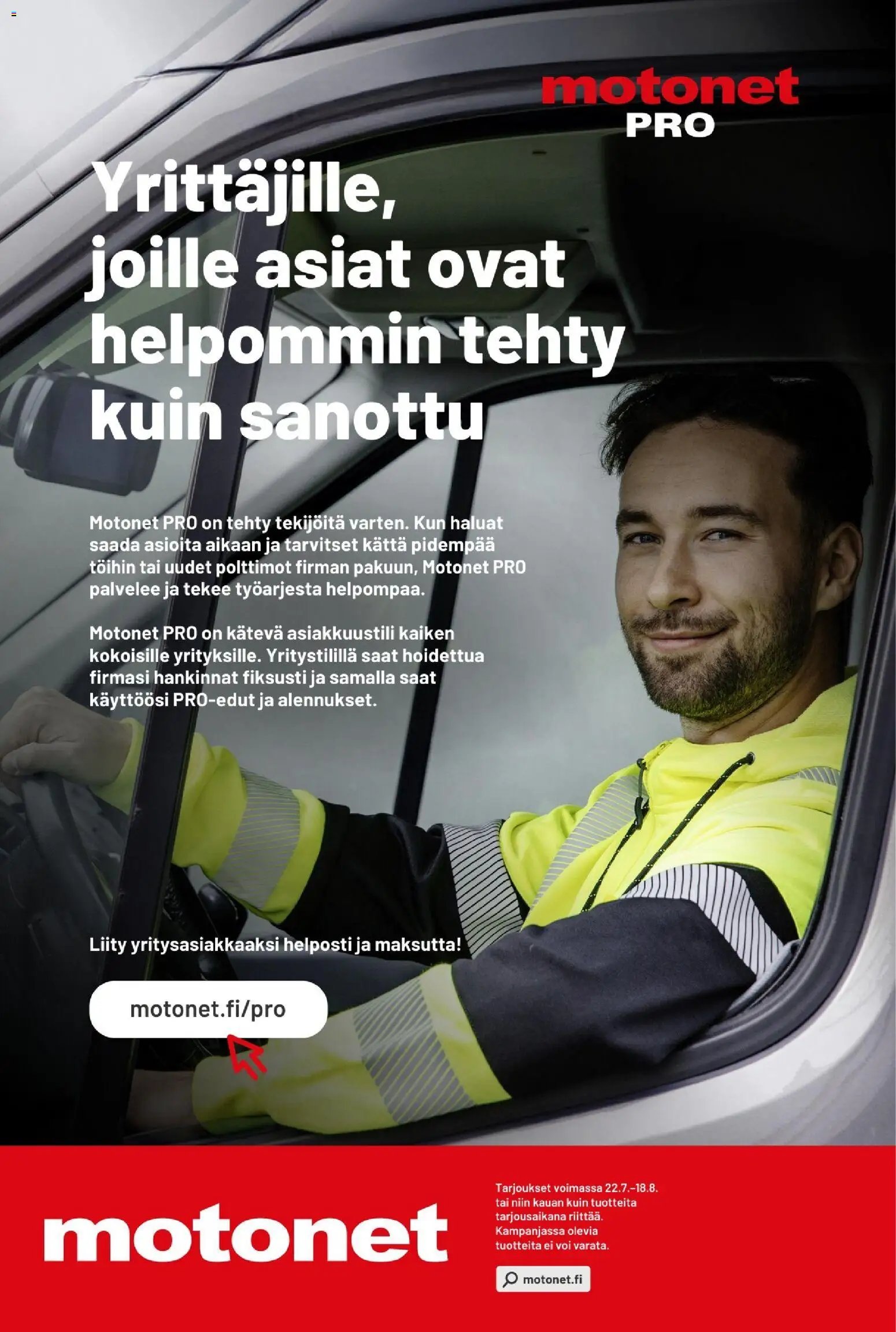Motonet tarjoukset