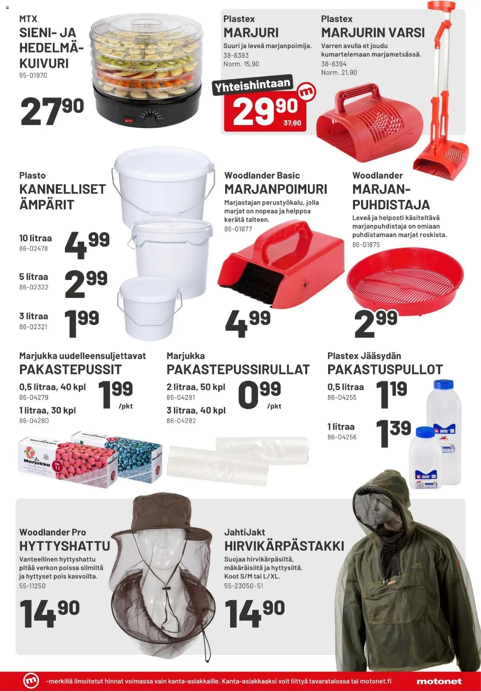 Motonet tarjoukset