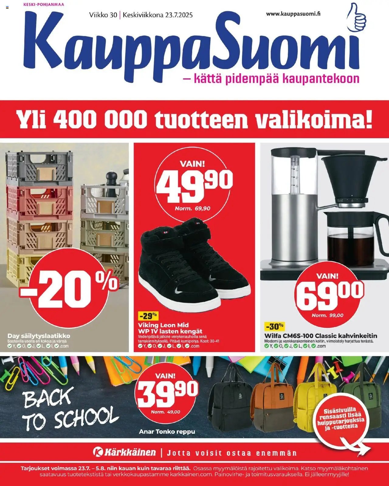 Kärkkäinen - KauppaSuomi Keski-Pohjanmaan painos (2025-07-23 - 2025-08-05)