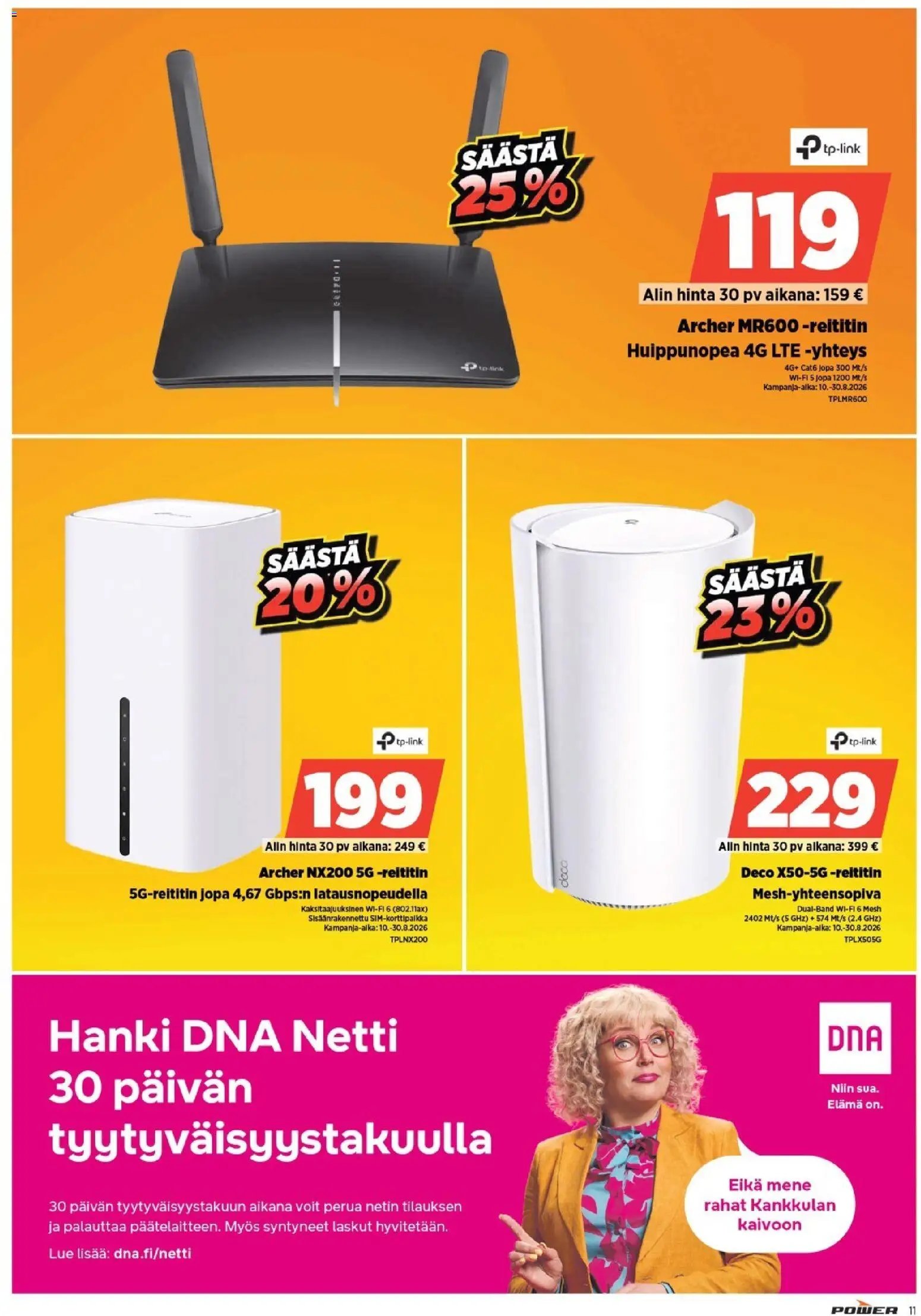 Power tarjoukset