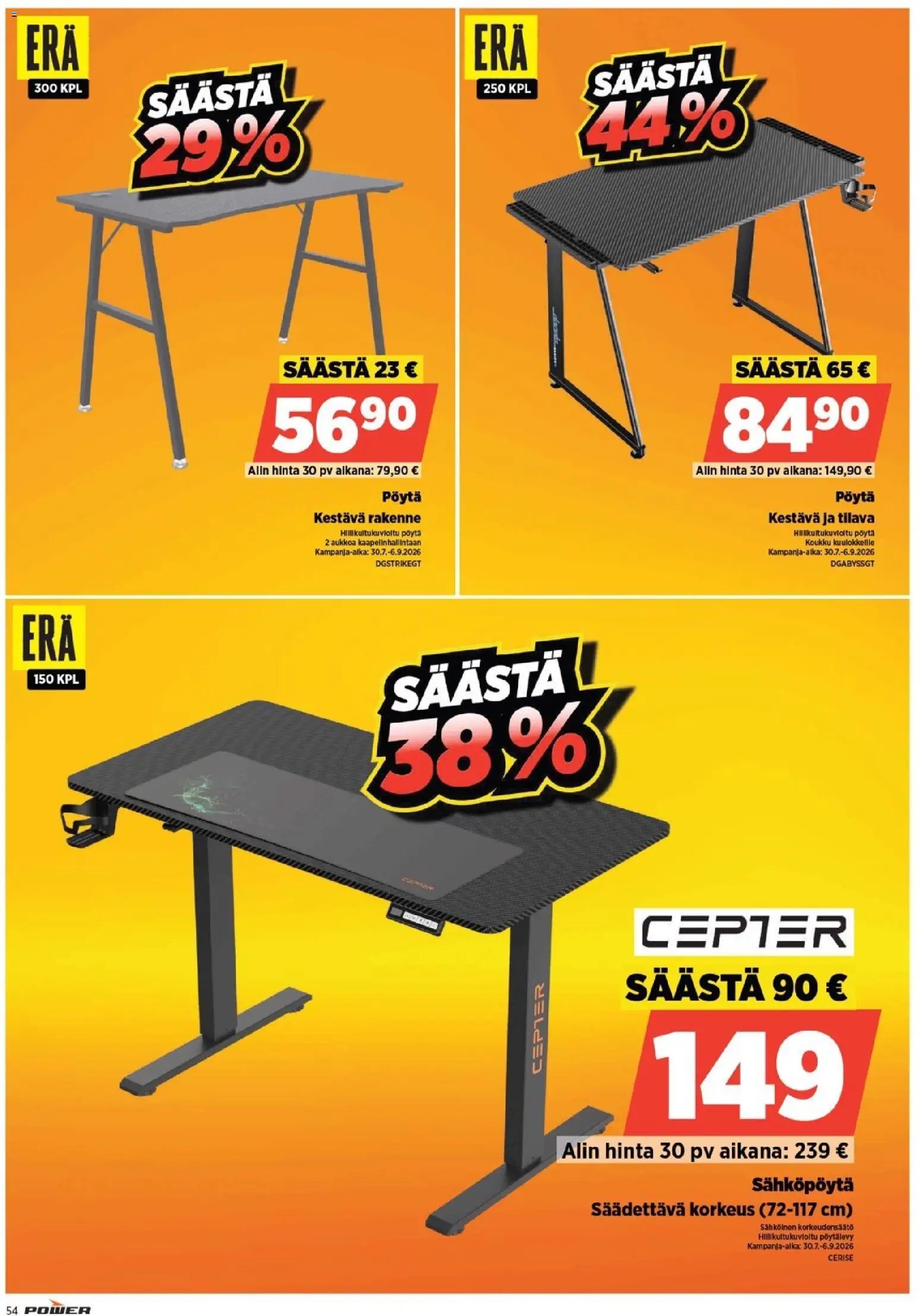 Power tarjoukset