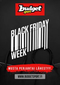 Budget Sport Black Friday -ennakkoilmoitus