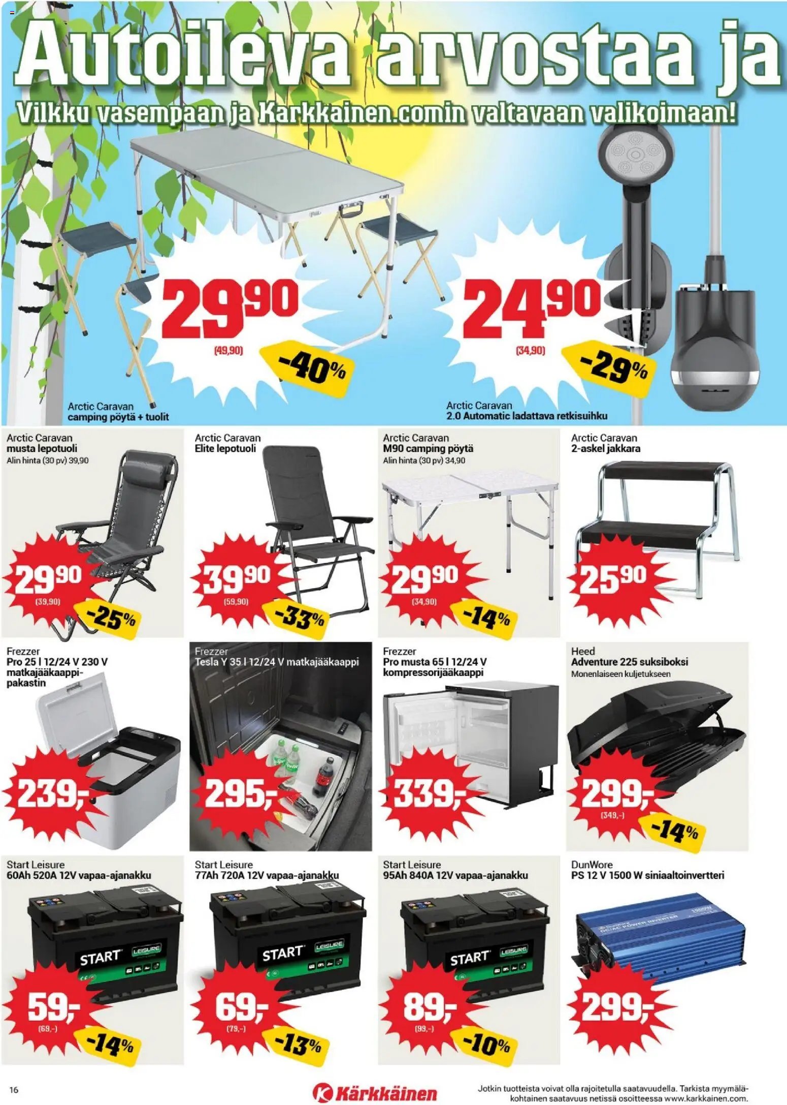 Kärkkäinen tarjoukset - Seinäjoen alue