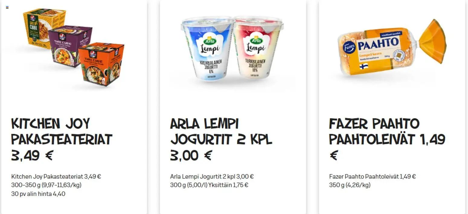 Alepa tarjoukset