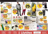 Löytötex tarjoukset