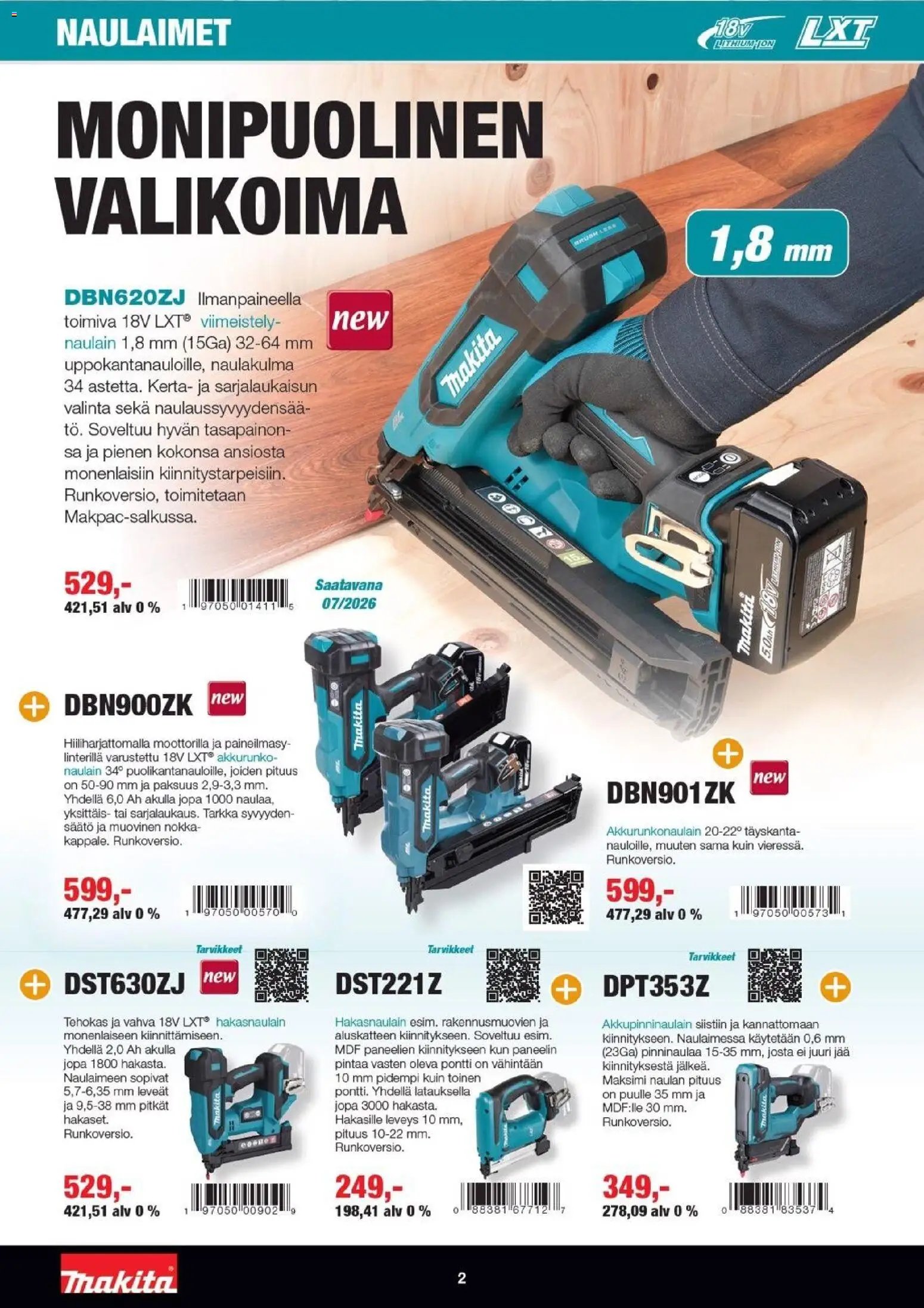 Makita tarjoukset