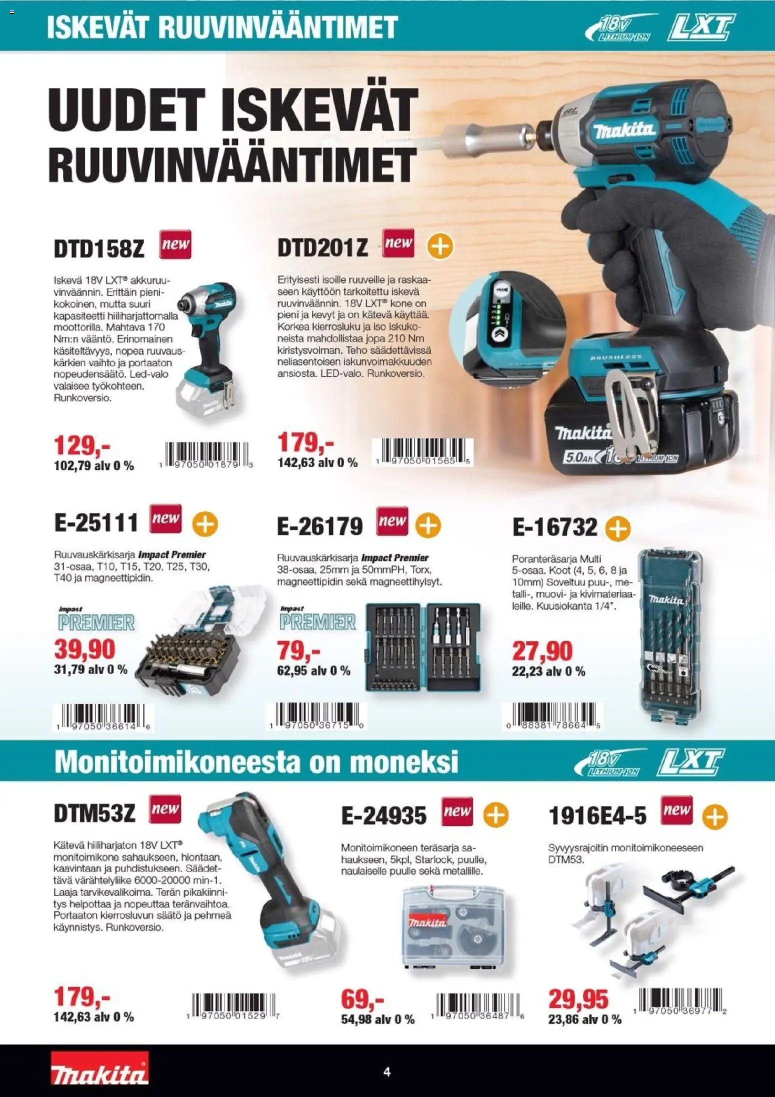 Makita tarjoukset