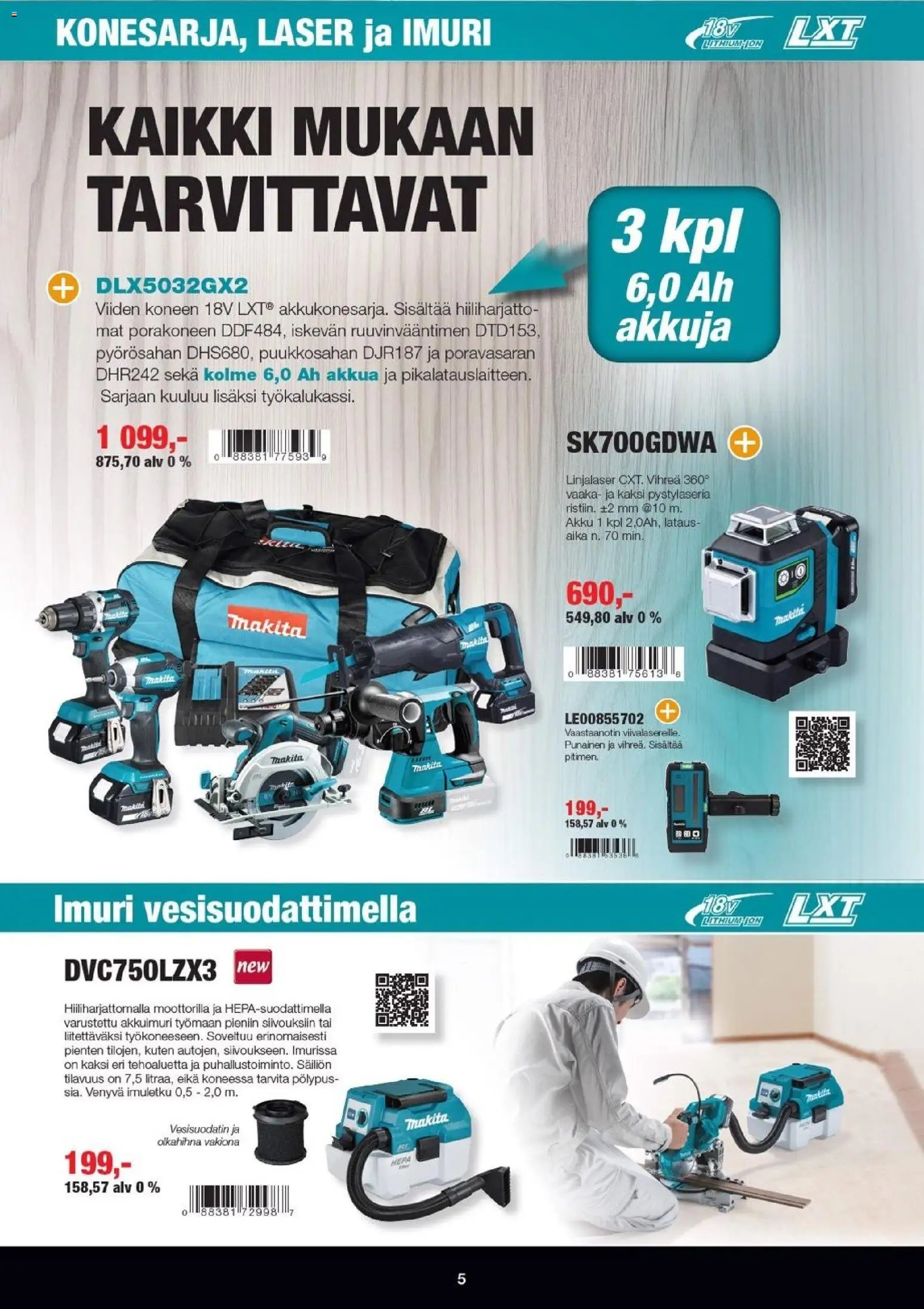 Makita tarjoukset