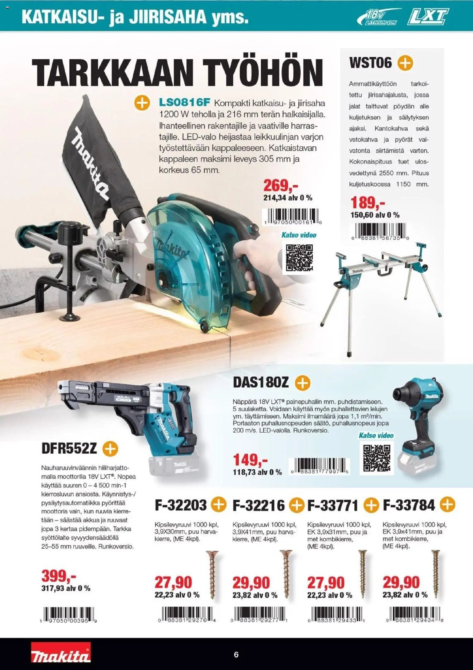 Makita tarjoukset