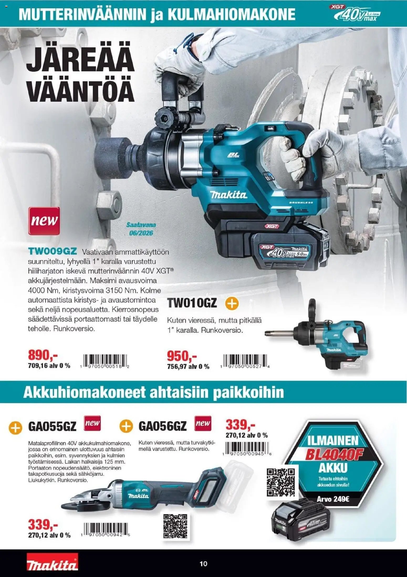 Makita tarjoukset