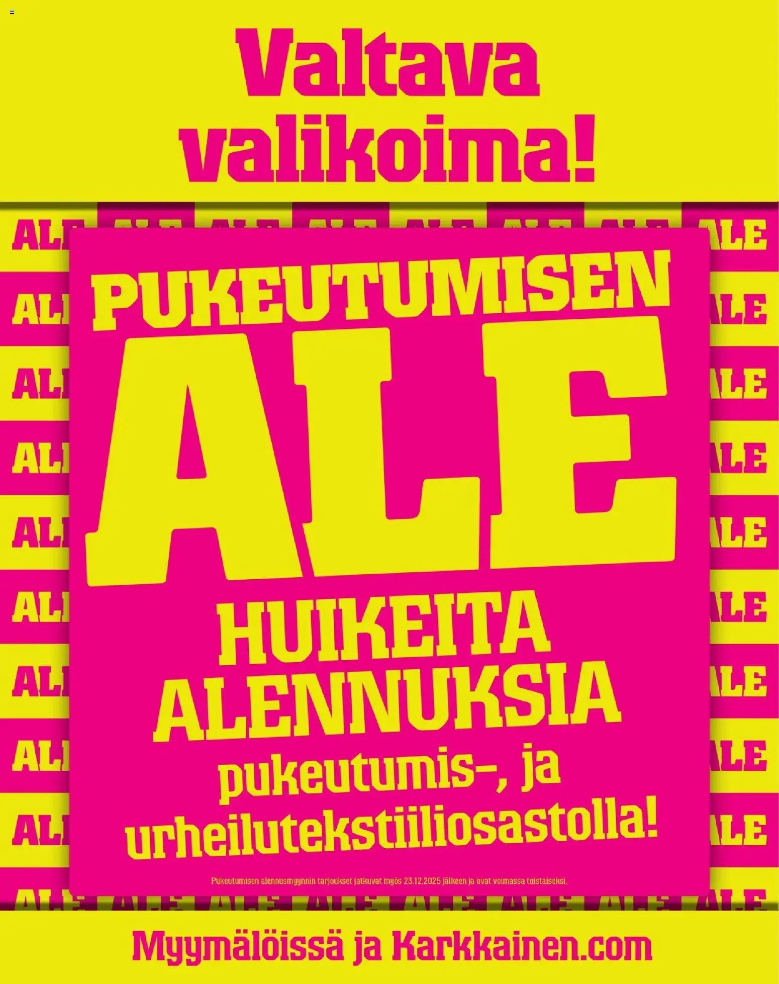 Kärkkäinen tarjoukset