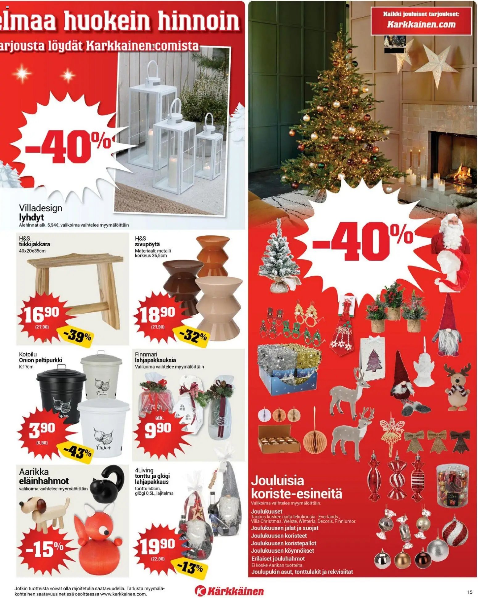 Kärkkäinen tarjoukset